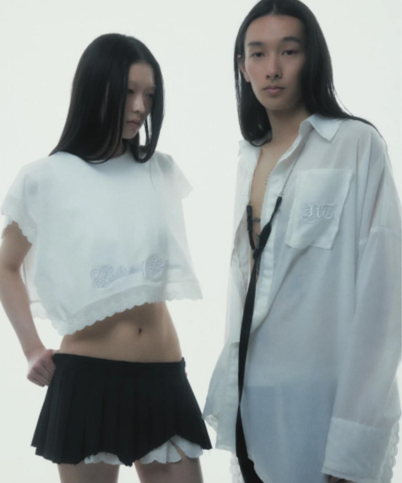 neith./ネイス/Handkerchief Shirt Dress