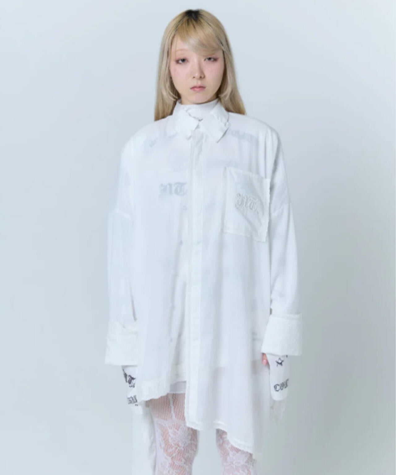 neith./ネイス/Handkerchief Shirt Dress