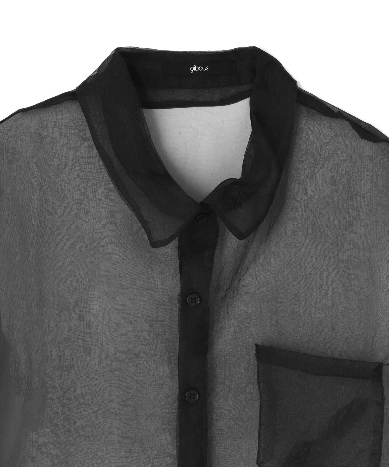 gibous/ギボス/tatoo sheer shirt