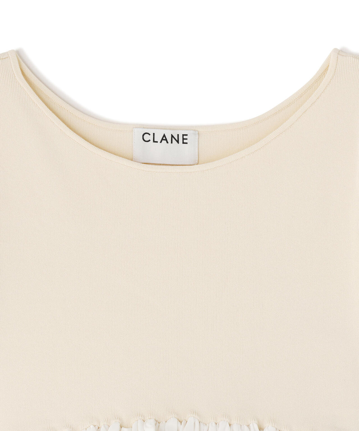 CLANE/クラネ/W BALLOON SHORT KNIT TOPS