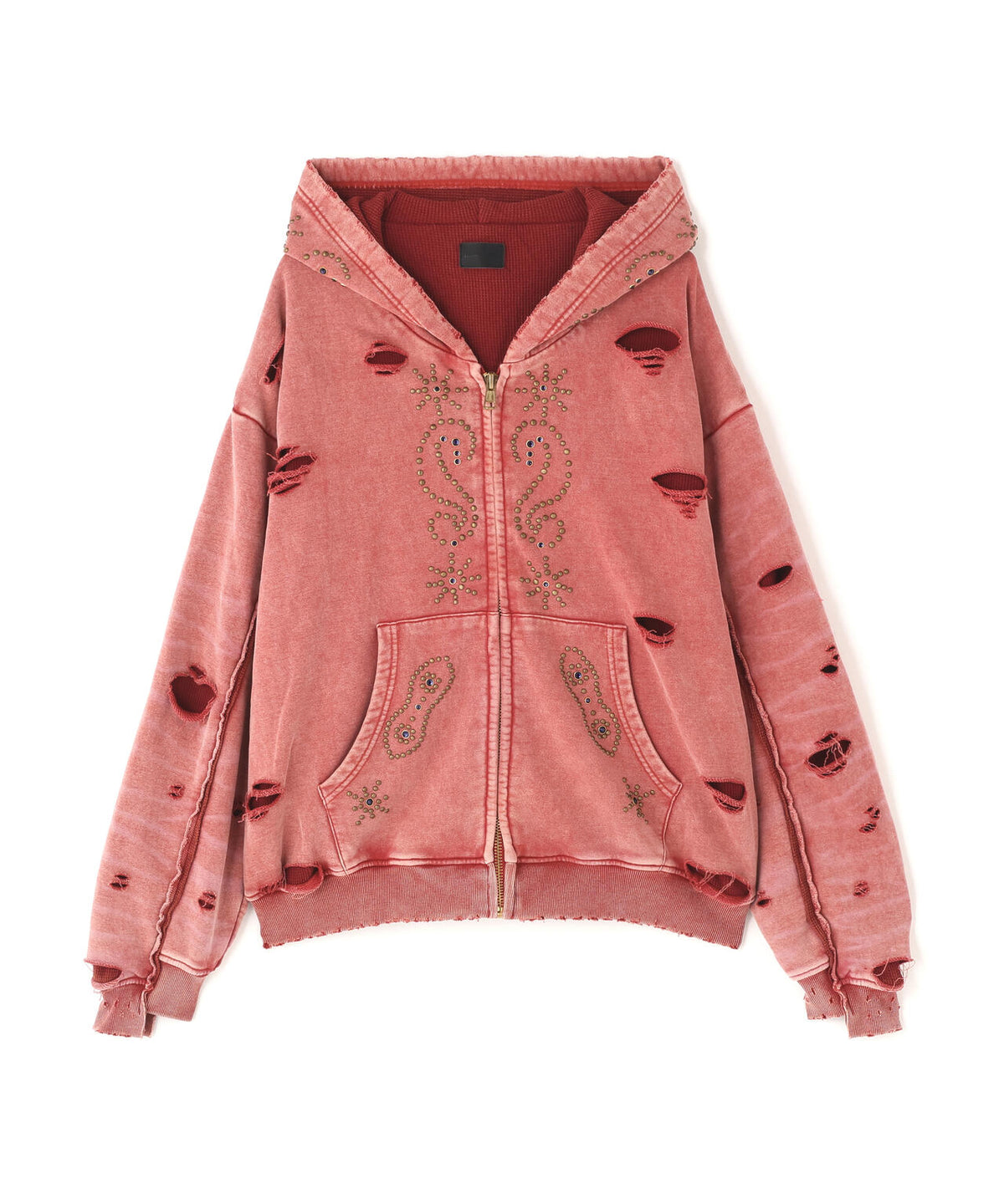 DankeSchon/ダンケシェーン/SULFERCHEMICAL SWEAT ZIP HOODIE