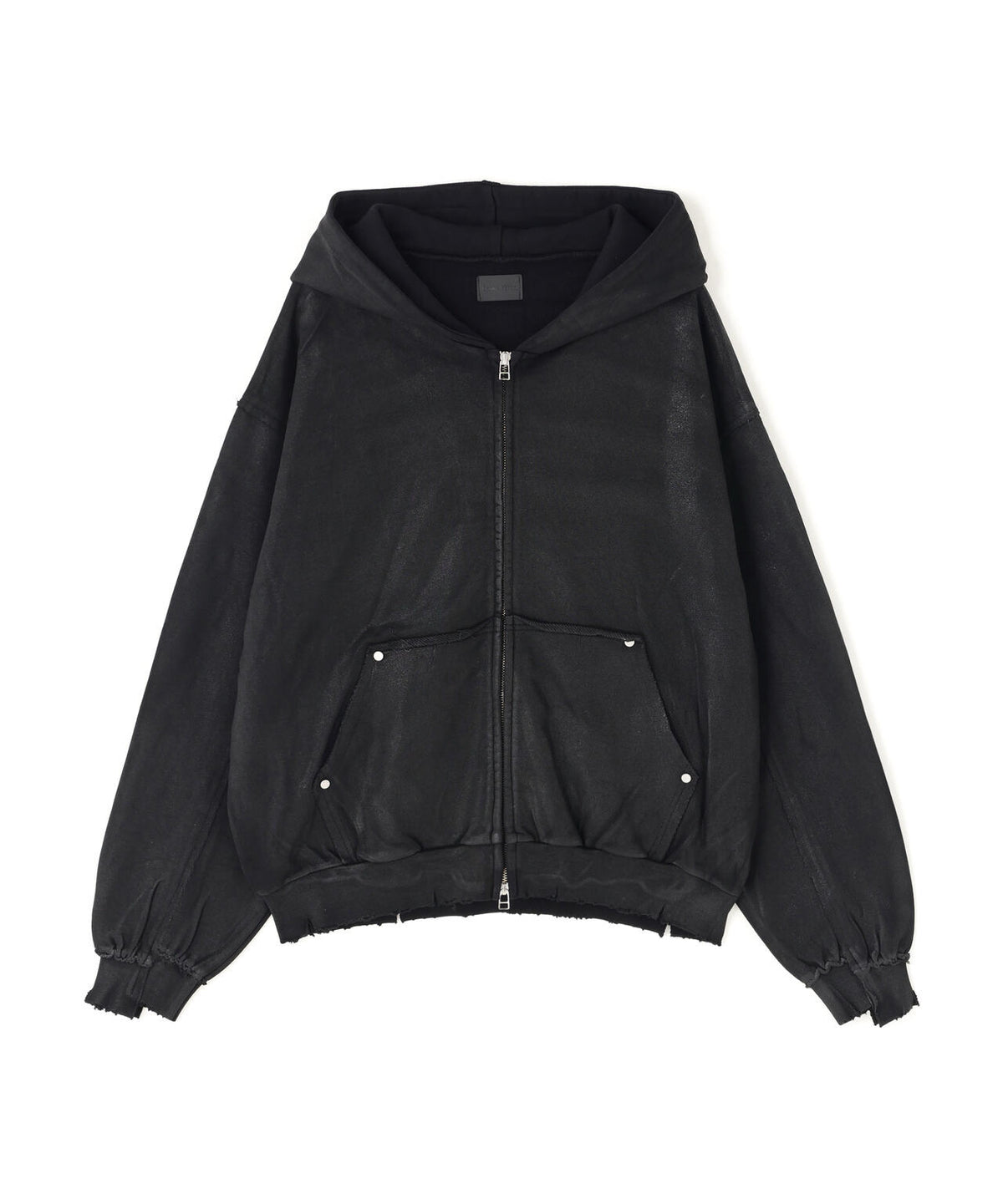 DankeSchon/ダンケシェーン/RUBBER SWEAT ZIP HOODIE