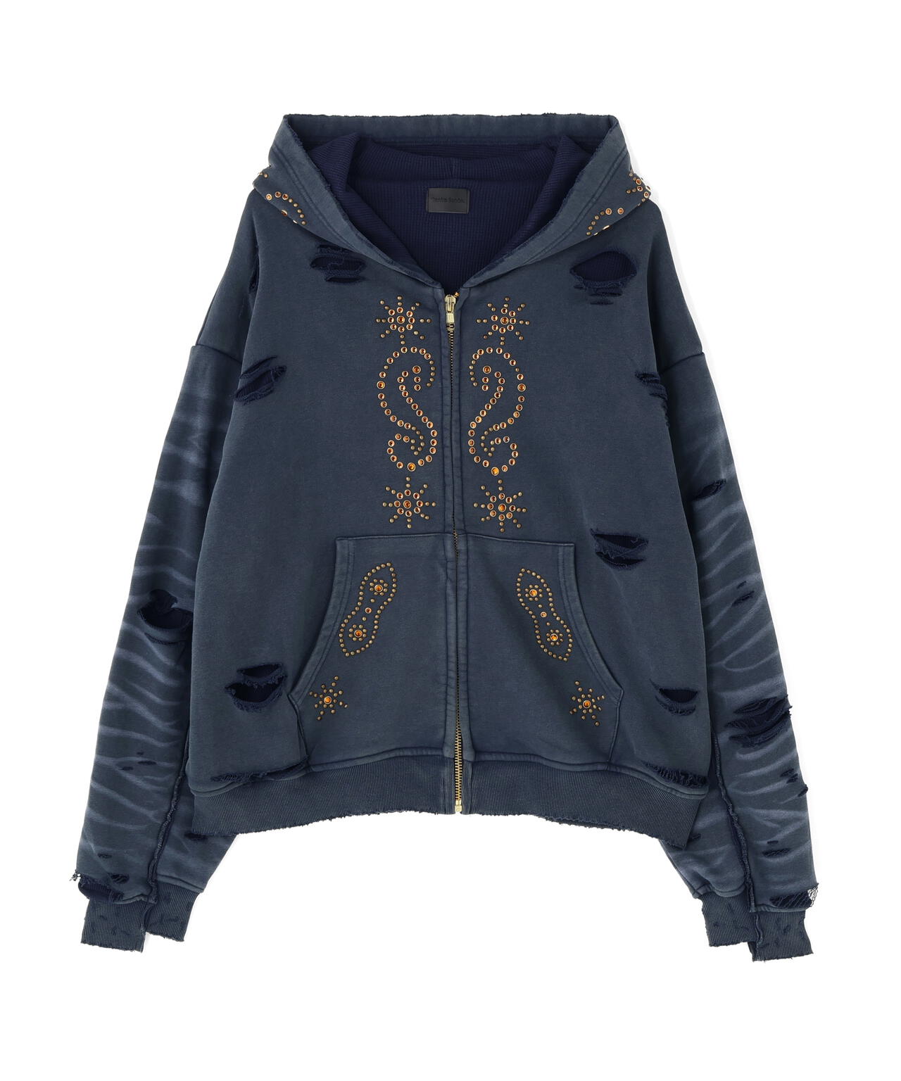 【WEB&DEPOT限定】DankeSchon/ダンケシェーン/SULFER CHEMICAL SWEAT ZIP HOODIE