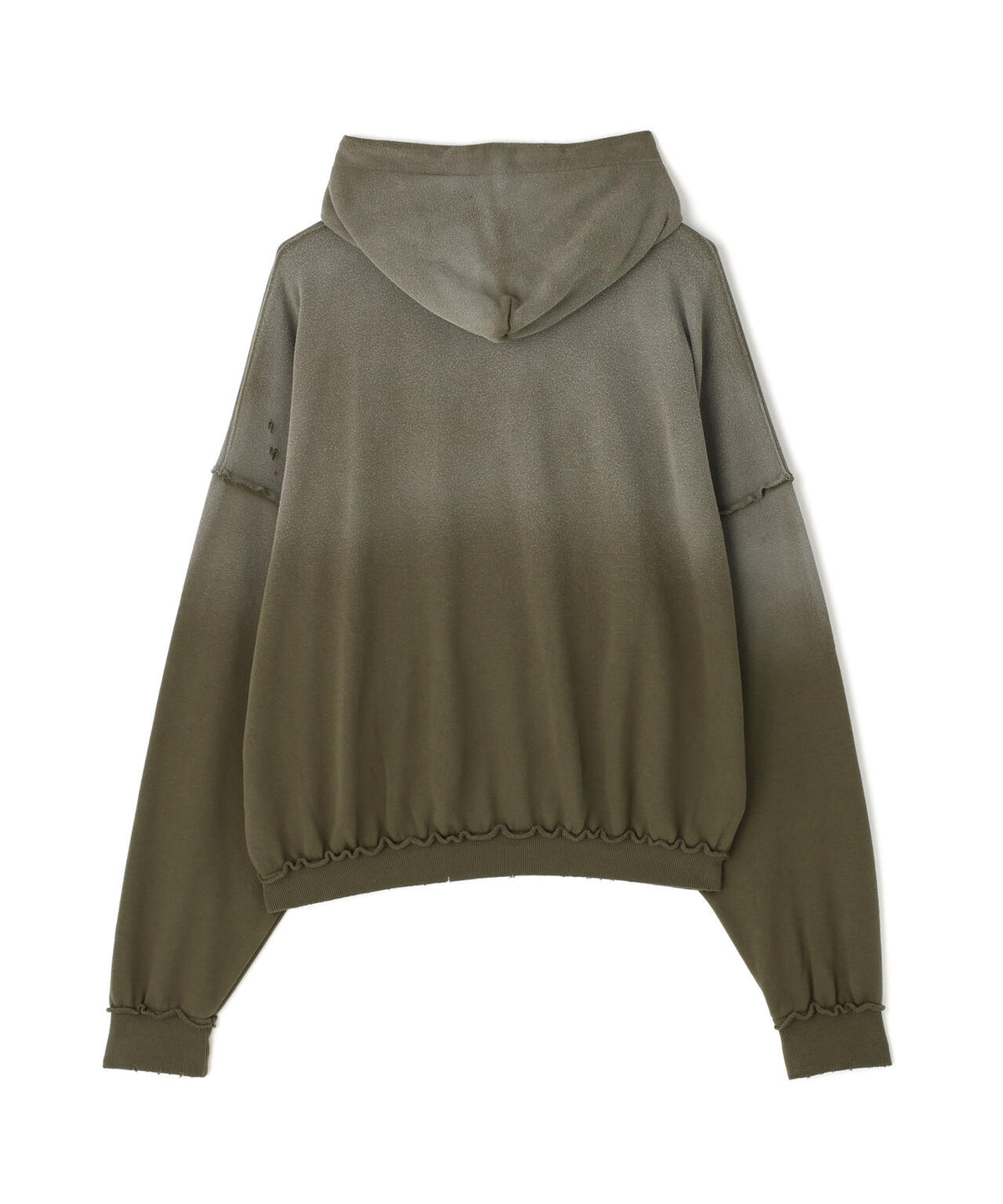 NOT4NERD/ノットフォーナード/4444 Raw Edge Wash Pull Hoodie
