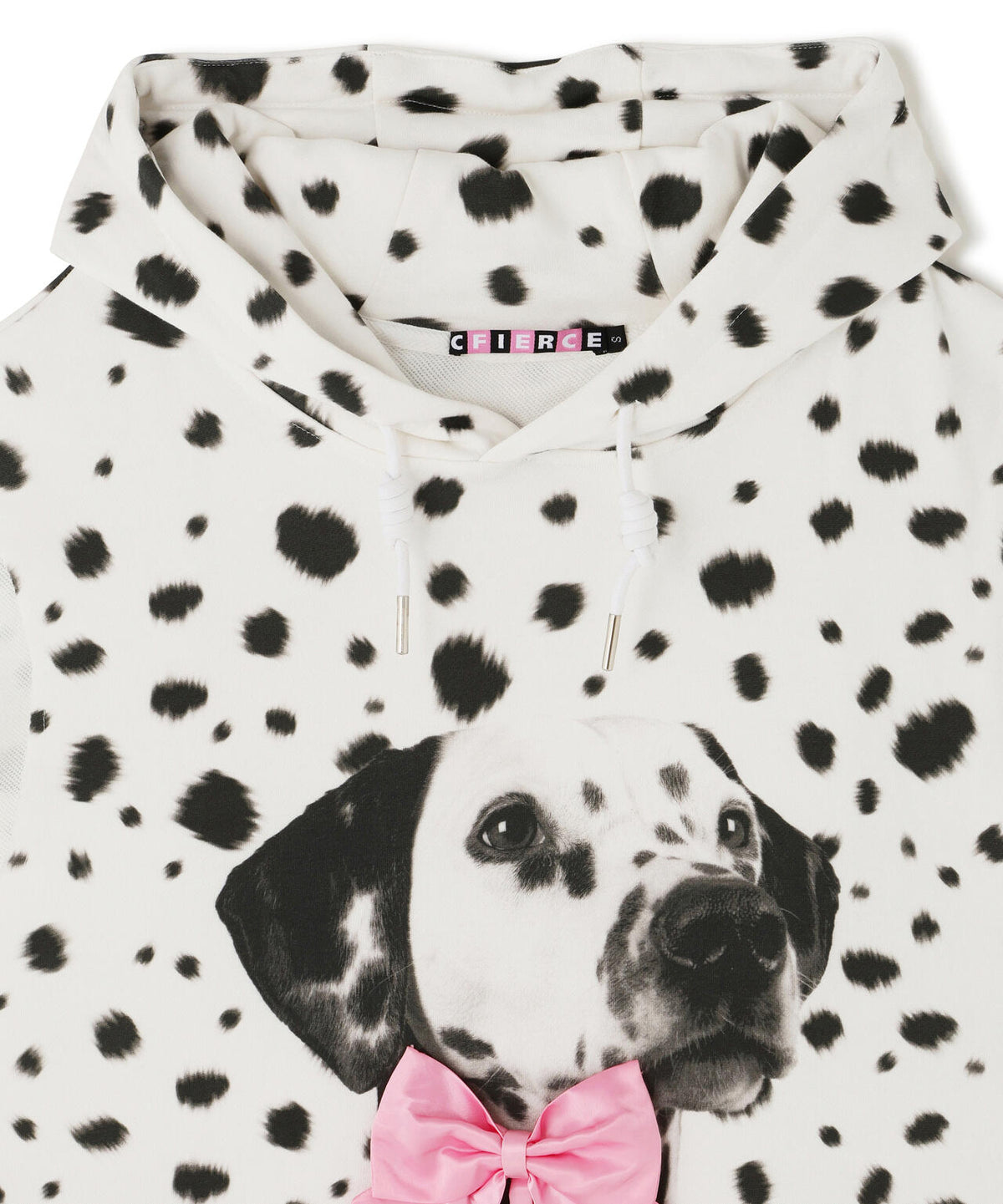 CFIERCE/フィアス/DALMATIAN SLEEVELESS HOODIE
