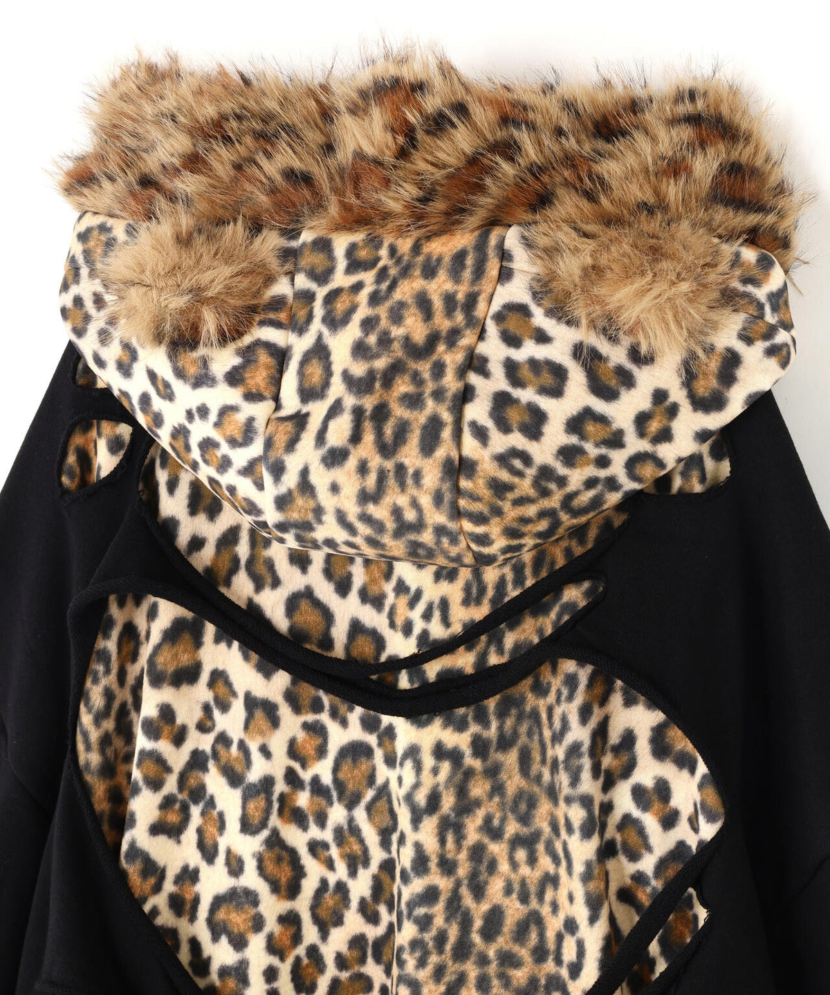 CFIERCE/フィアス/LEOPARD DESTROYED HOODIE
