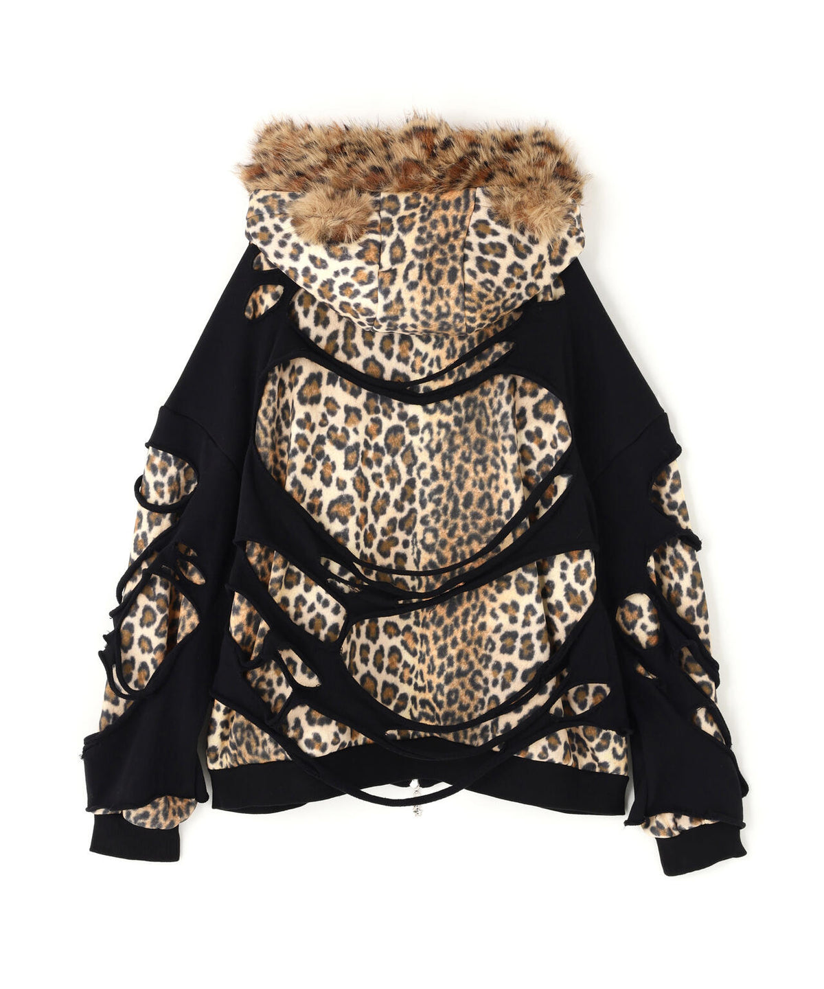 CFIERCE/フィアス/LEOPARD DESTROYED HOODIE