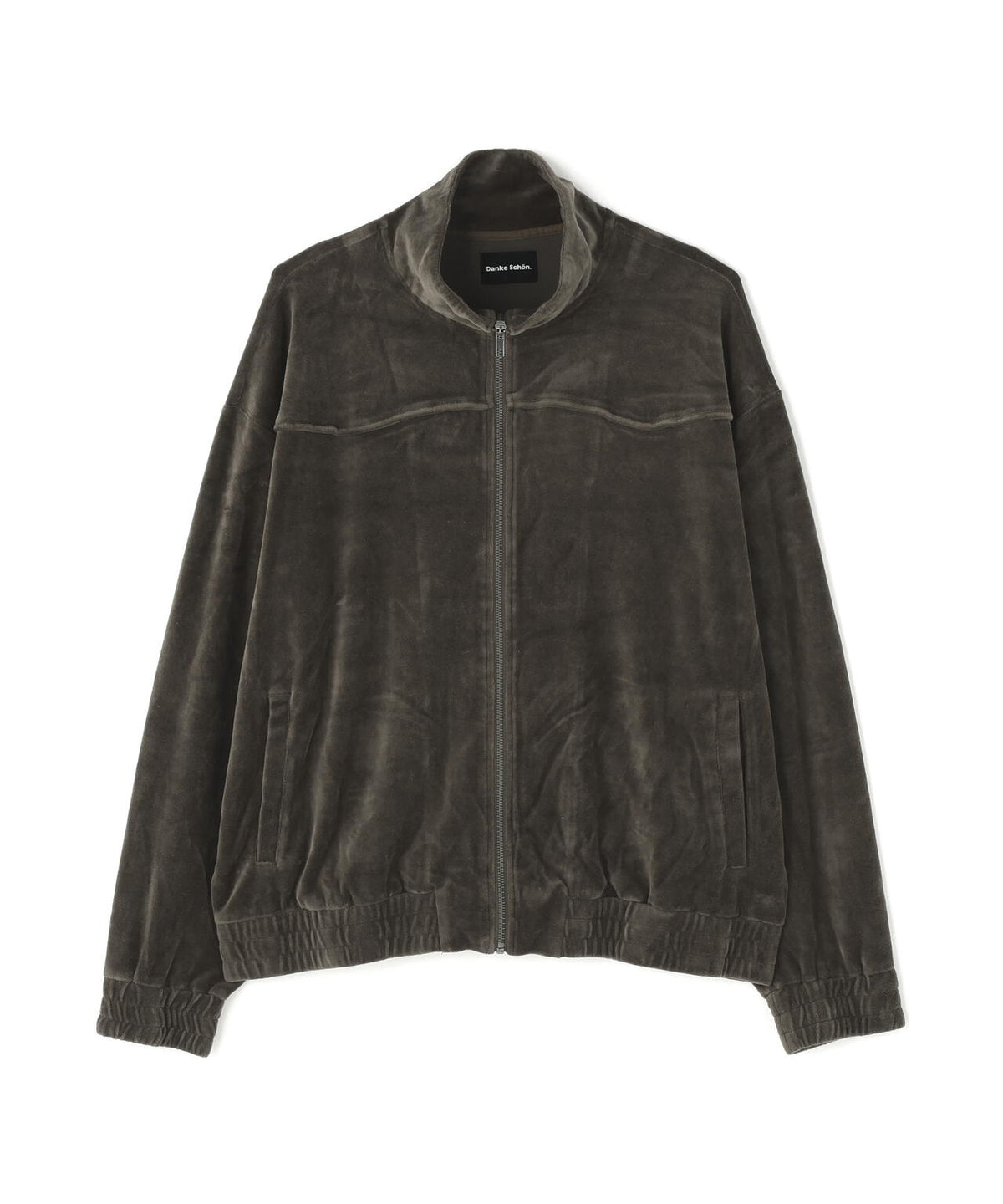 【WEB&DEPOT限定】DankeSchon/ダンケシェーン/VELOR TRACK JACKET