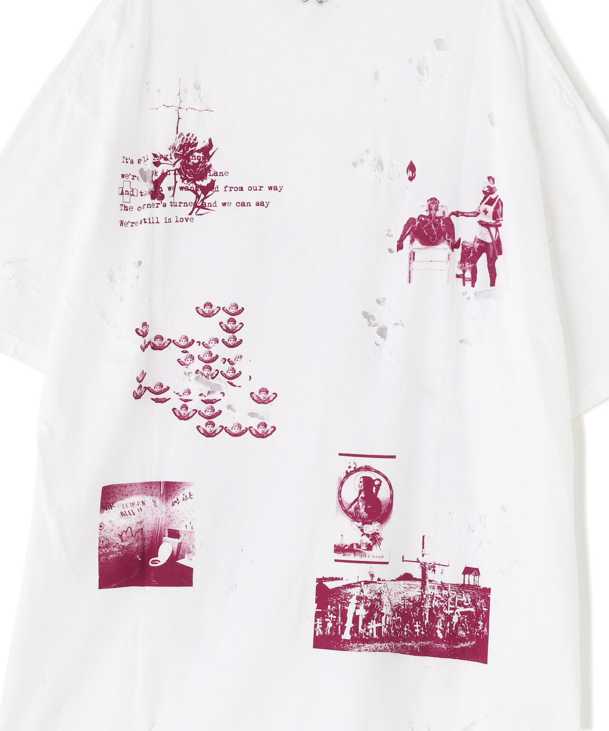 emary/エメリー/Damaged Scarred Cradle Tee