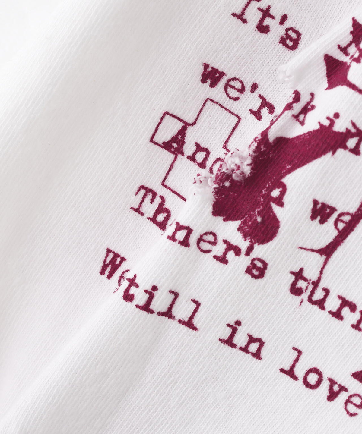 emary/エメリー/Damaged Scarred Cradle Tee