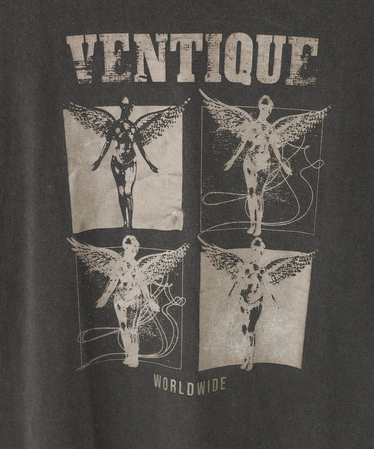 VENTIQUE/ベンティーク/GRAPHIC T-SHIRT 2