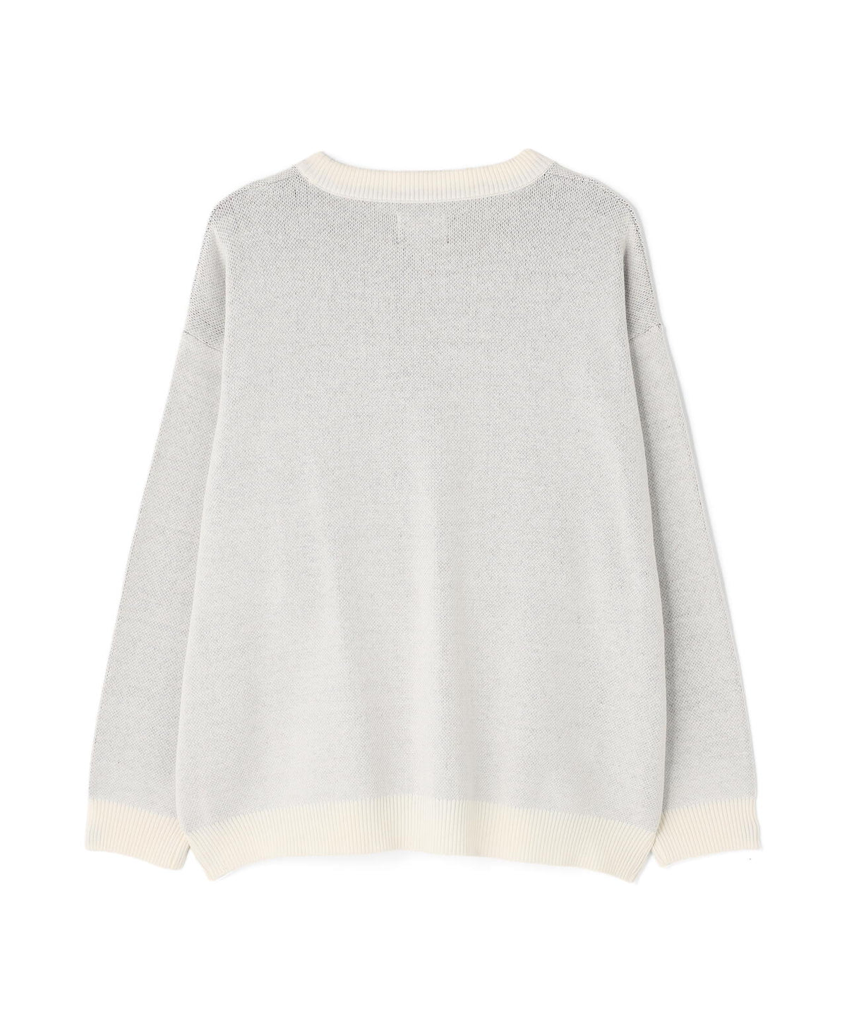 【WEB&DEPOT限定】DankeSchon/ダンケシェーン/WJACQUARD DOG CREWNECK