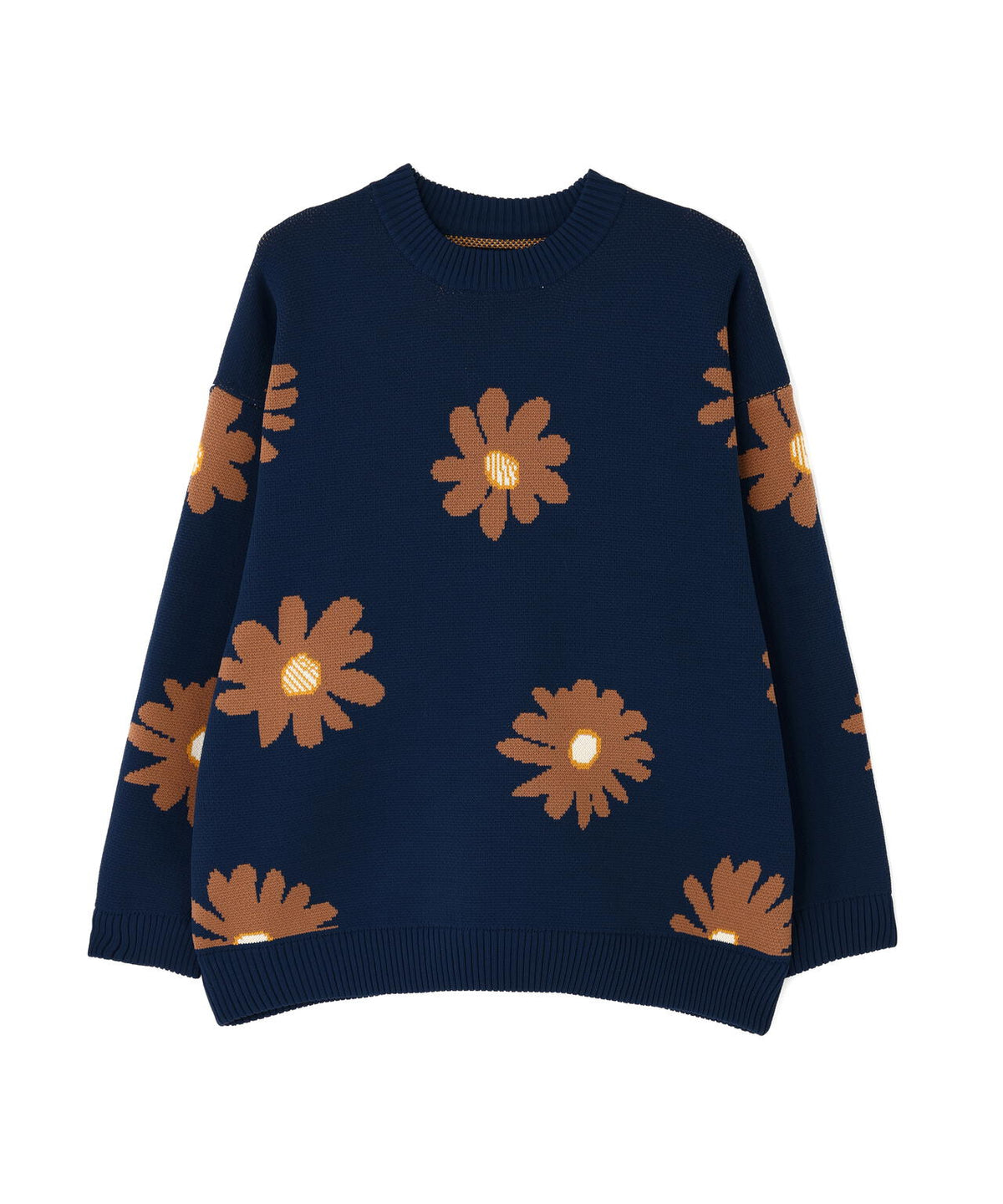 【WEB&DEPOT限定】DankeSchon/ダンケシェーン/AIRY FLOWER CREWNECK