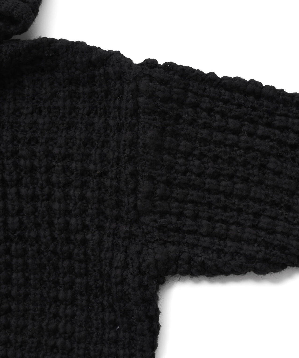 DankeSchon/ダンケシェーン/WAFFLE KNIT ZIP HOODIE