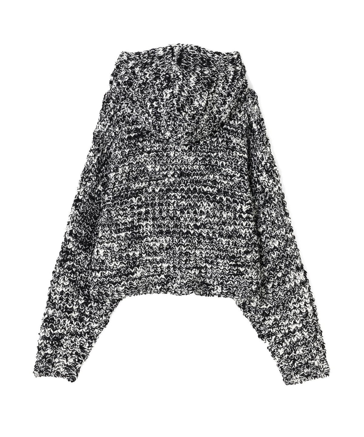 DankeSchon/ダンケシェーン/WAFFLE KNIT ZIP HOODIE