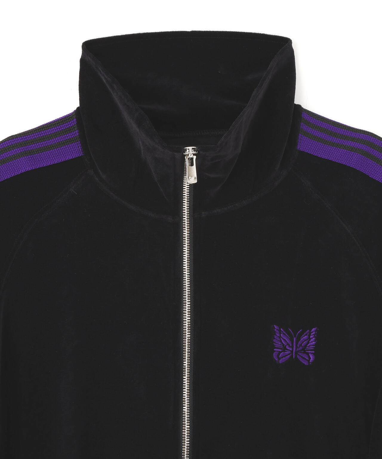 NEEDLES/ニードルズ/【LHP EXCLUSIVE】TRACK JACKET - C/PE VELOUR(BLACK)