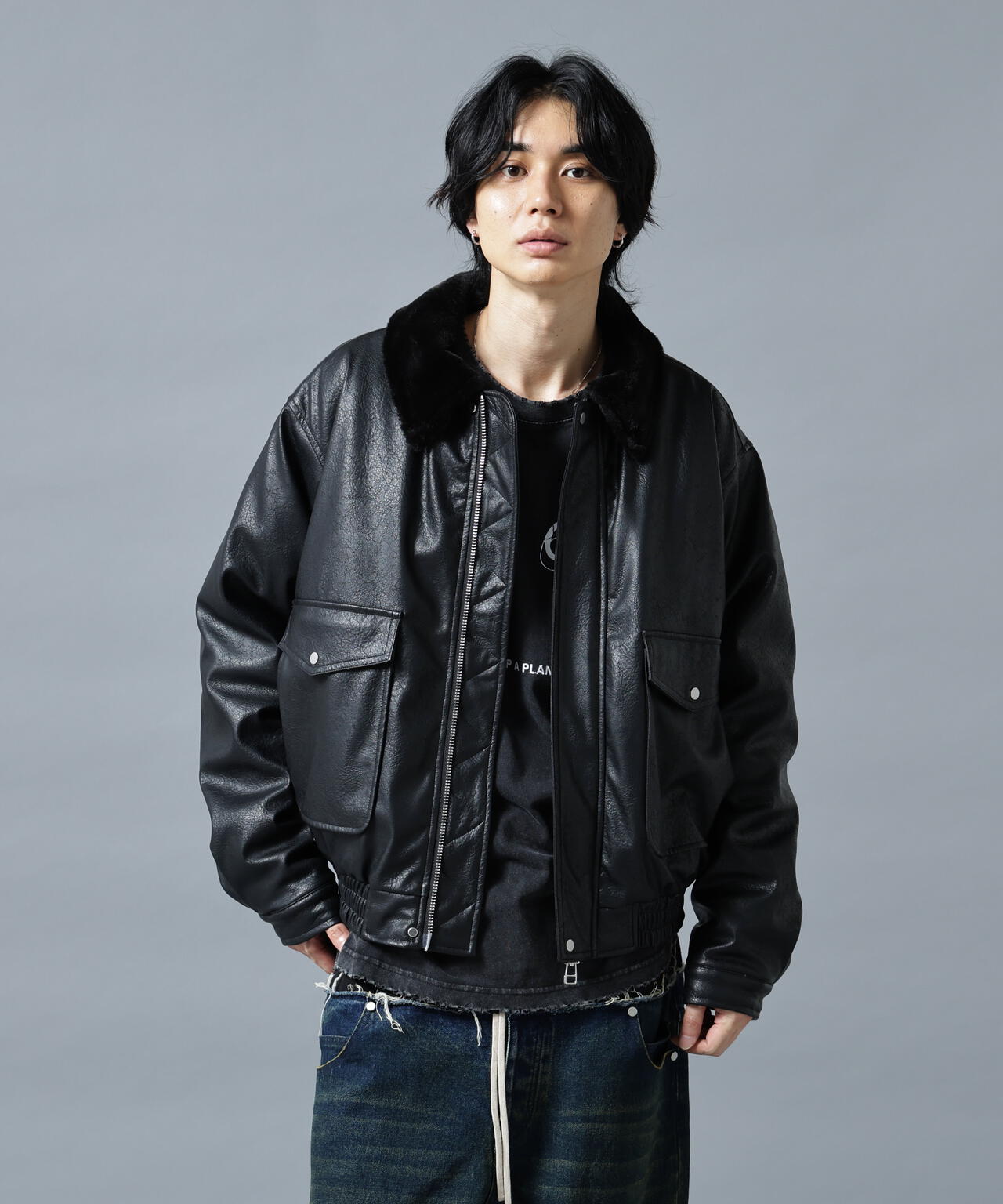 H:180cm C:88cm W:69cm H:90cm 着用サイズ:L