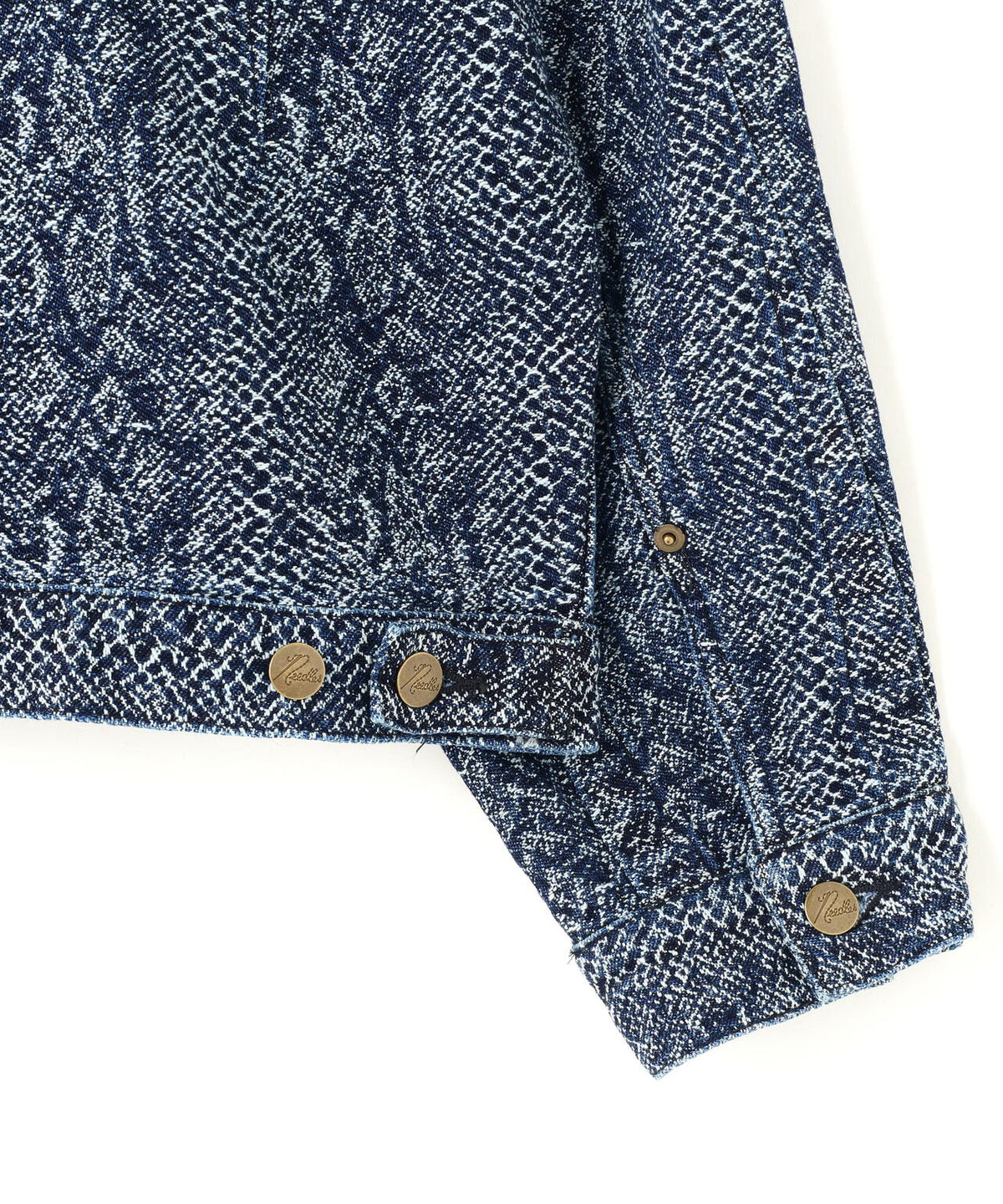 NEEDLES/ニードルズ/DARTSJEAN JK - 13OZ PYTHON JACQUARD