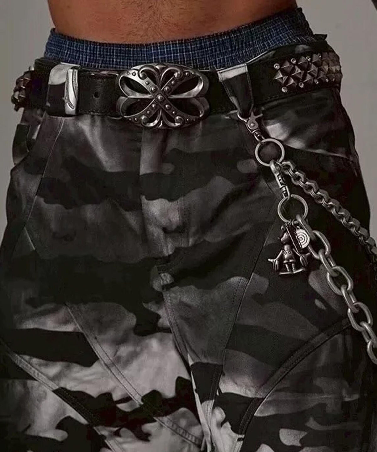 DND4DES/ディーエヌディーフォーデス/Studdes Plate Buckle Belt