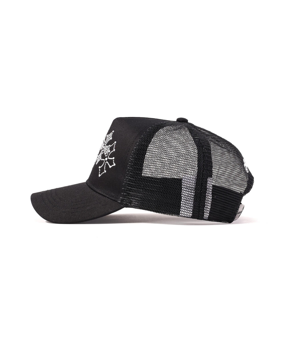 SupBaby by SUPPLIER/サプベイビーバイサプライヤー/Multiple Cross Rhinestone Mesh Cap