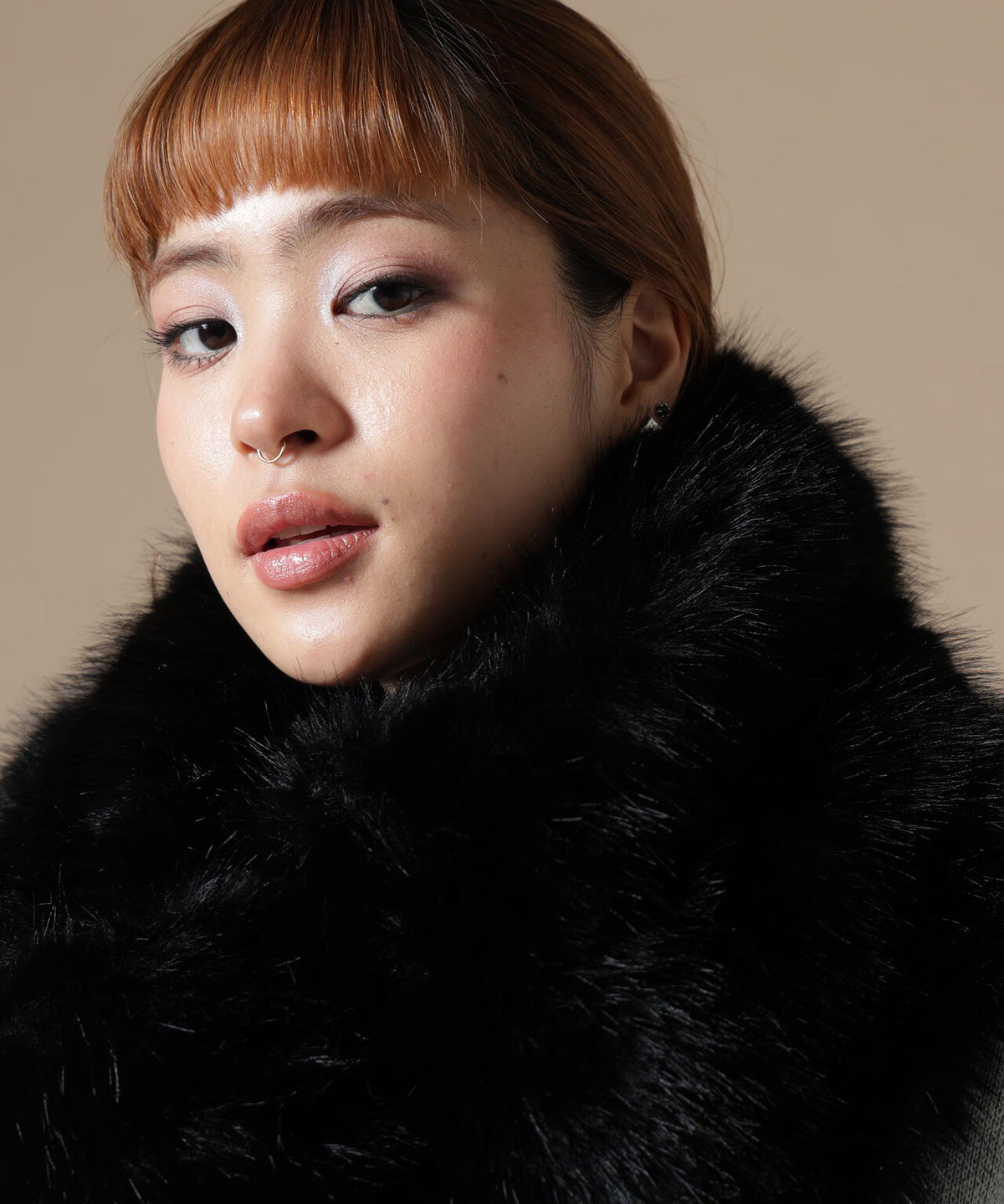 DankeSchon/ダンケシェーン/WOMEN ECOFUR MUFFLER