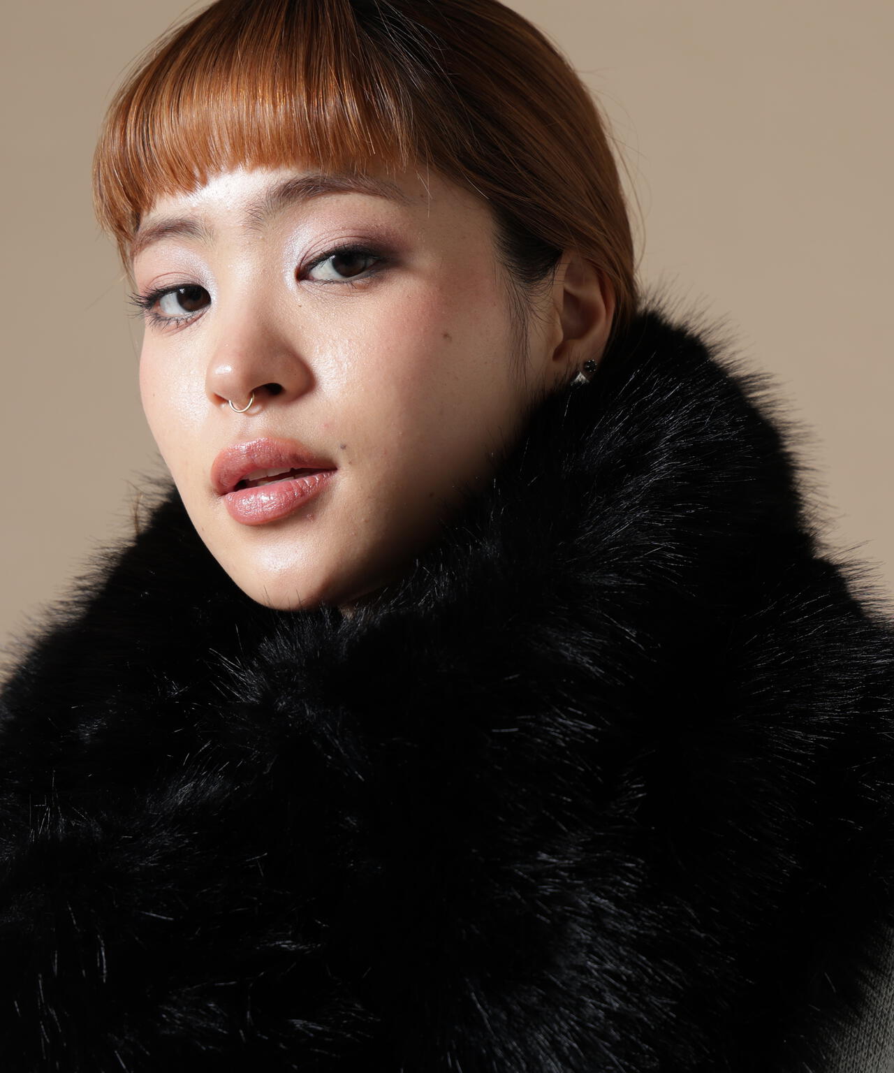 DankeSchon/ダンケシェーン/WOMEN ECOFUR MUFFLER