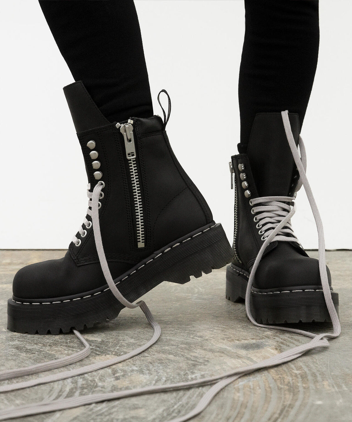 Rick Owens × Dr.Martens/リックオウエンス×ドクターマーチン/QUAD SOLE STEEL TOE BOOT