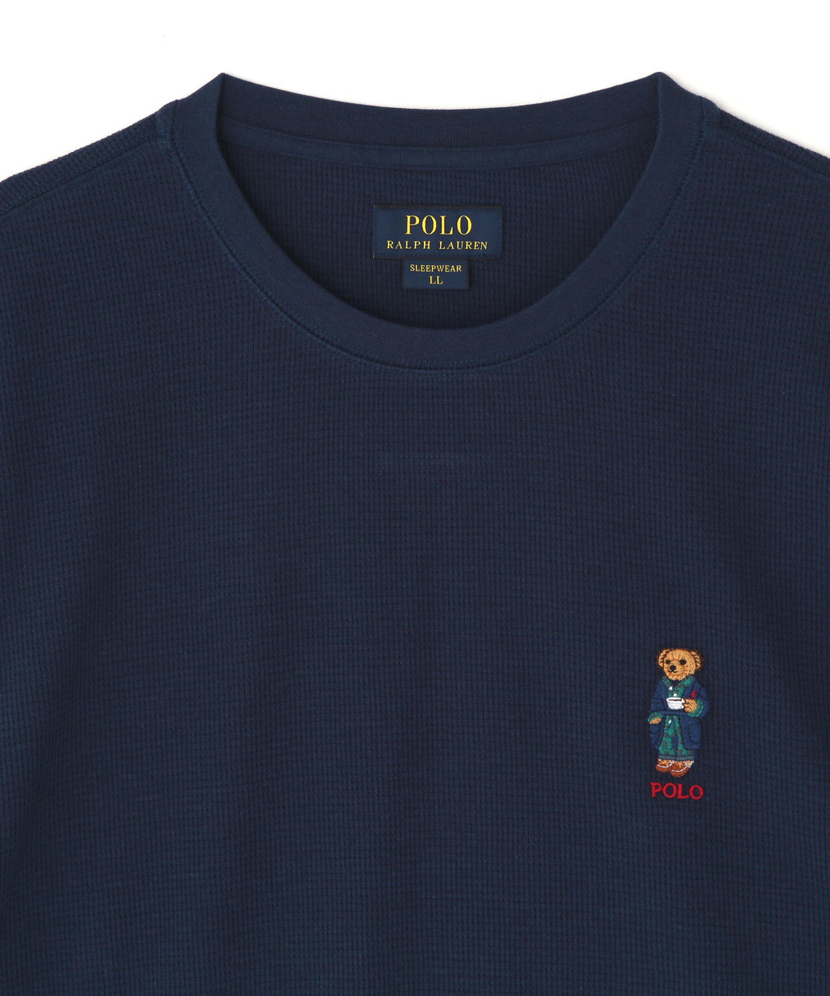 POLO RALPH LAUREN/ポロラルフローレン/Mornig Robe Bear Long Crewneck Tee