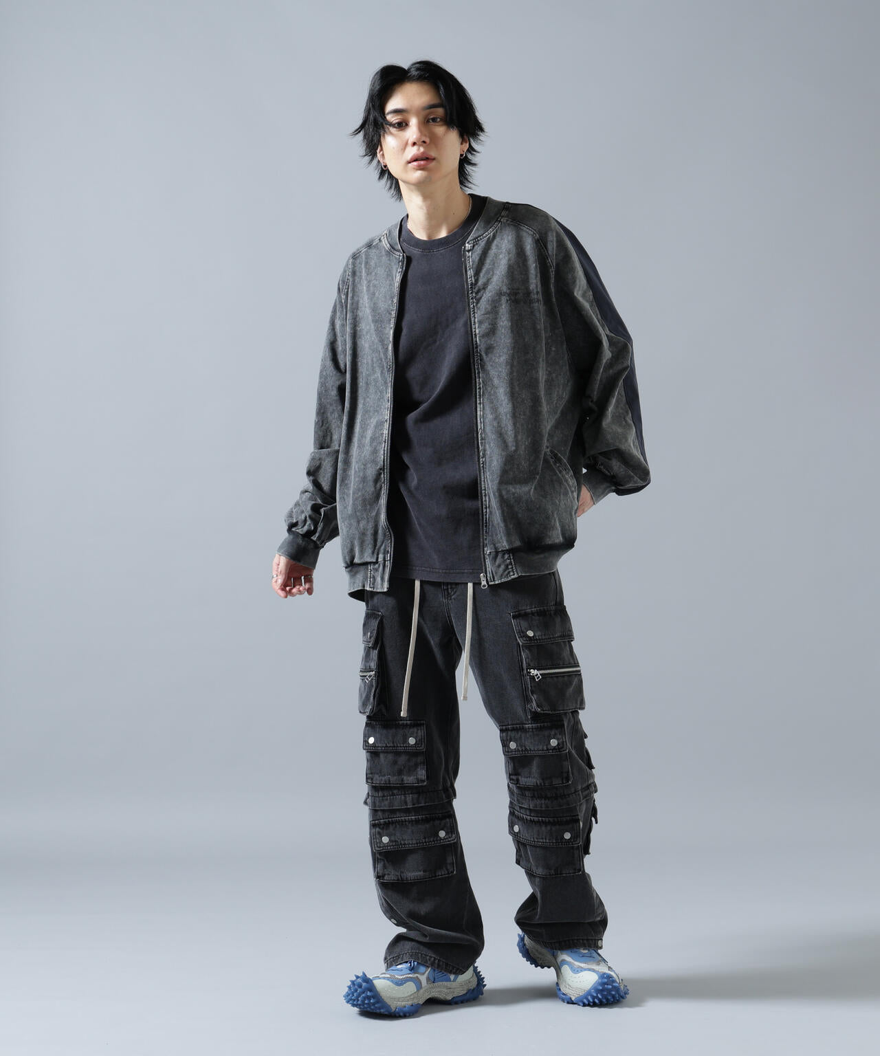 overprint/オーバープリント/別注pigment SHOPPER cotton jacket