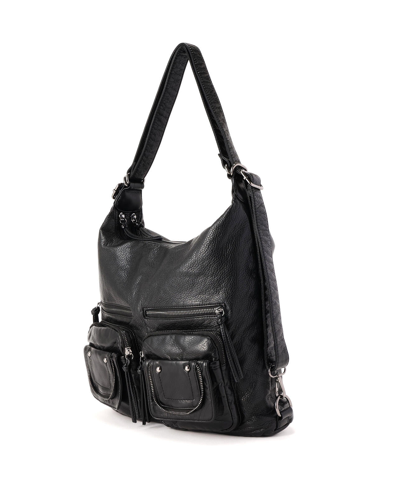 SIS/エスアイエス/PU Leather Shoulder Bag