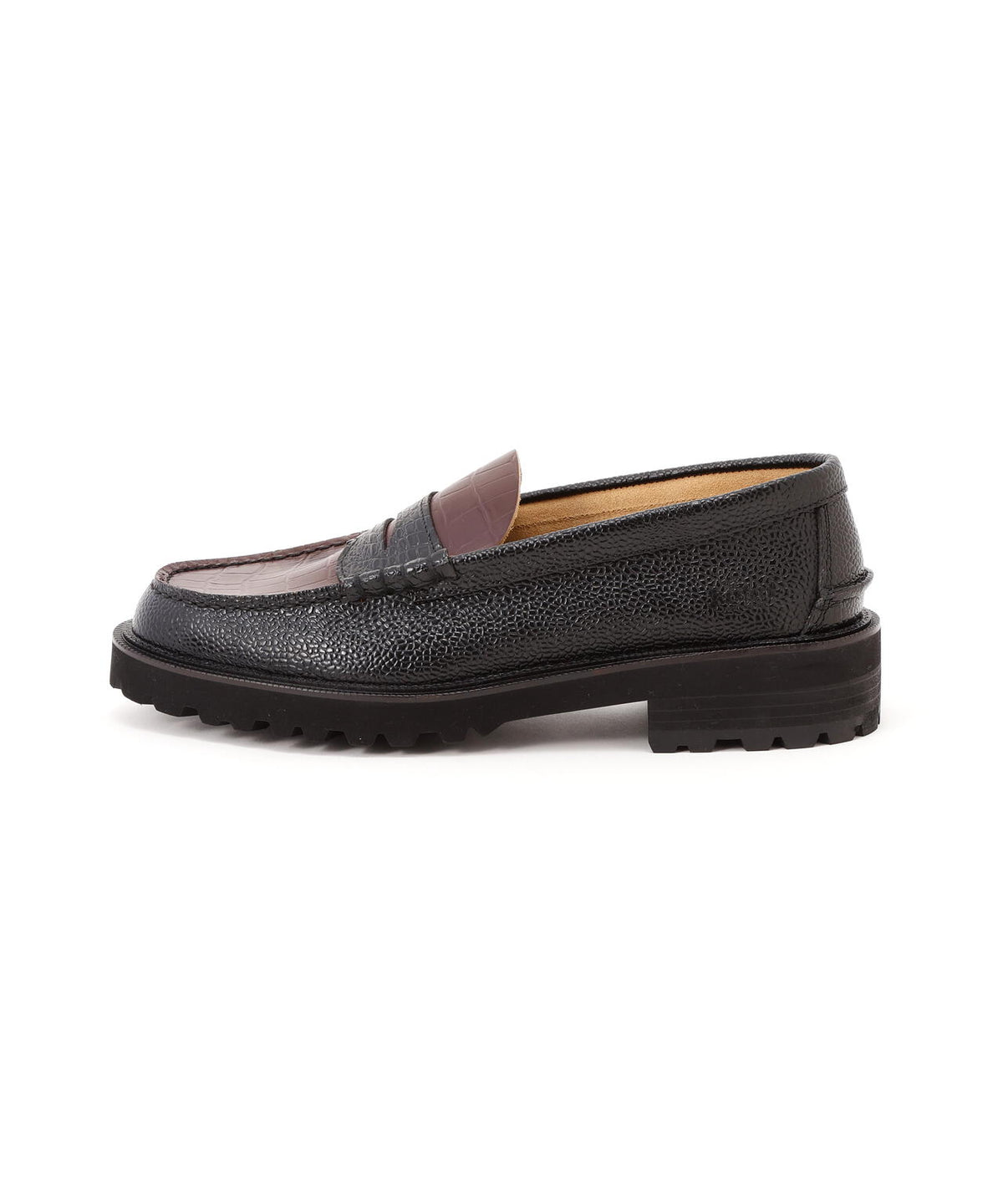 The Kenford Fineshoes/【LHP EXCLUSIVE】TANK SOLE EMBOSSED LOAFERS