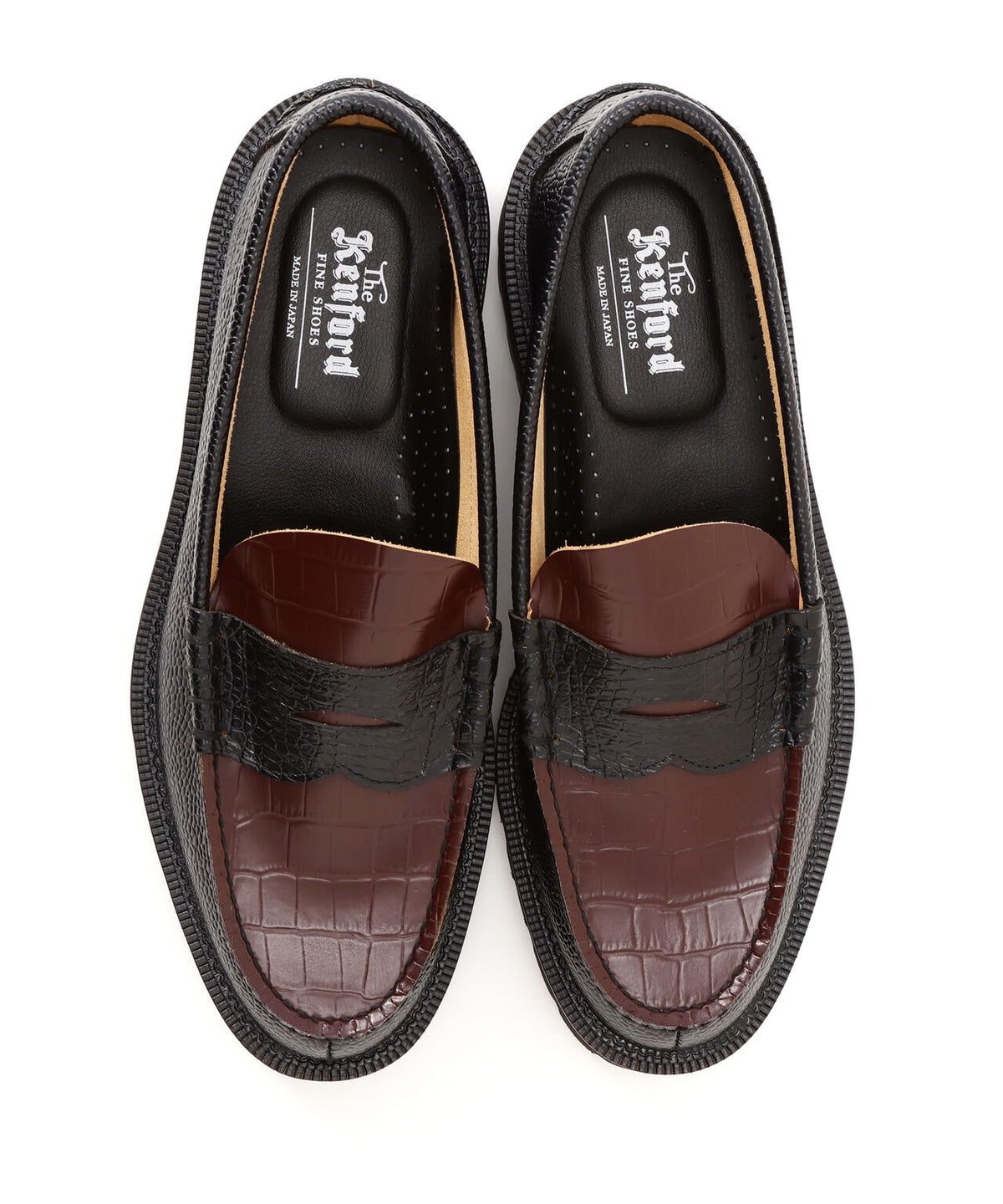 The Kenford Fineshoes/【LHP EXCLUSIVE】TANK SOLE EMBOSSED LOAFERS