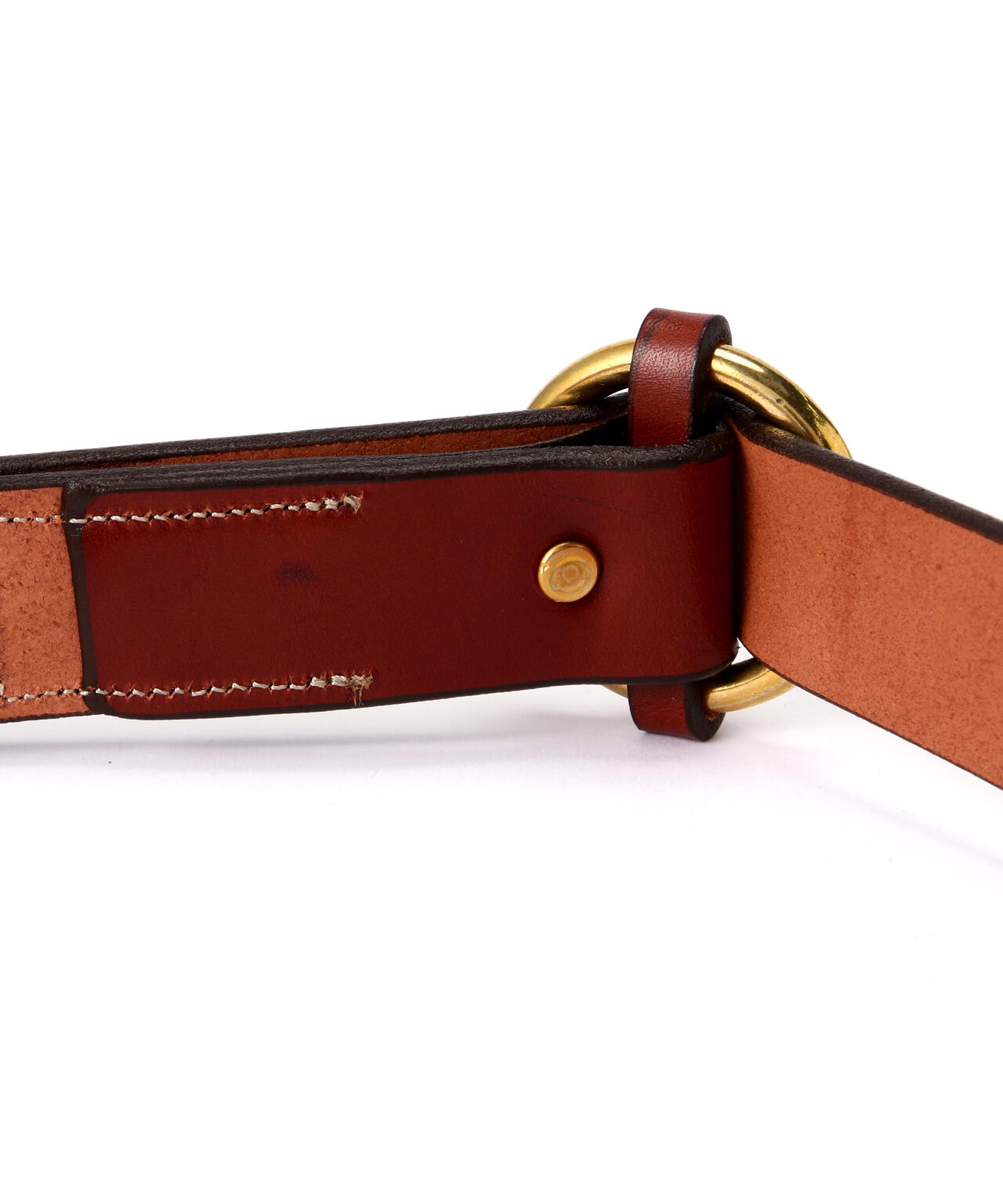 【TORY LEATHER/トリーレザー】Strap Belts with Ring Buckle リングバックルベルト