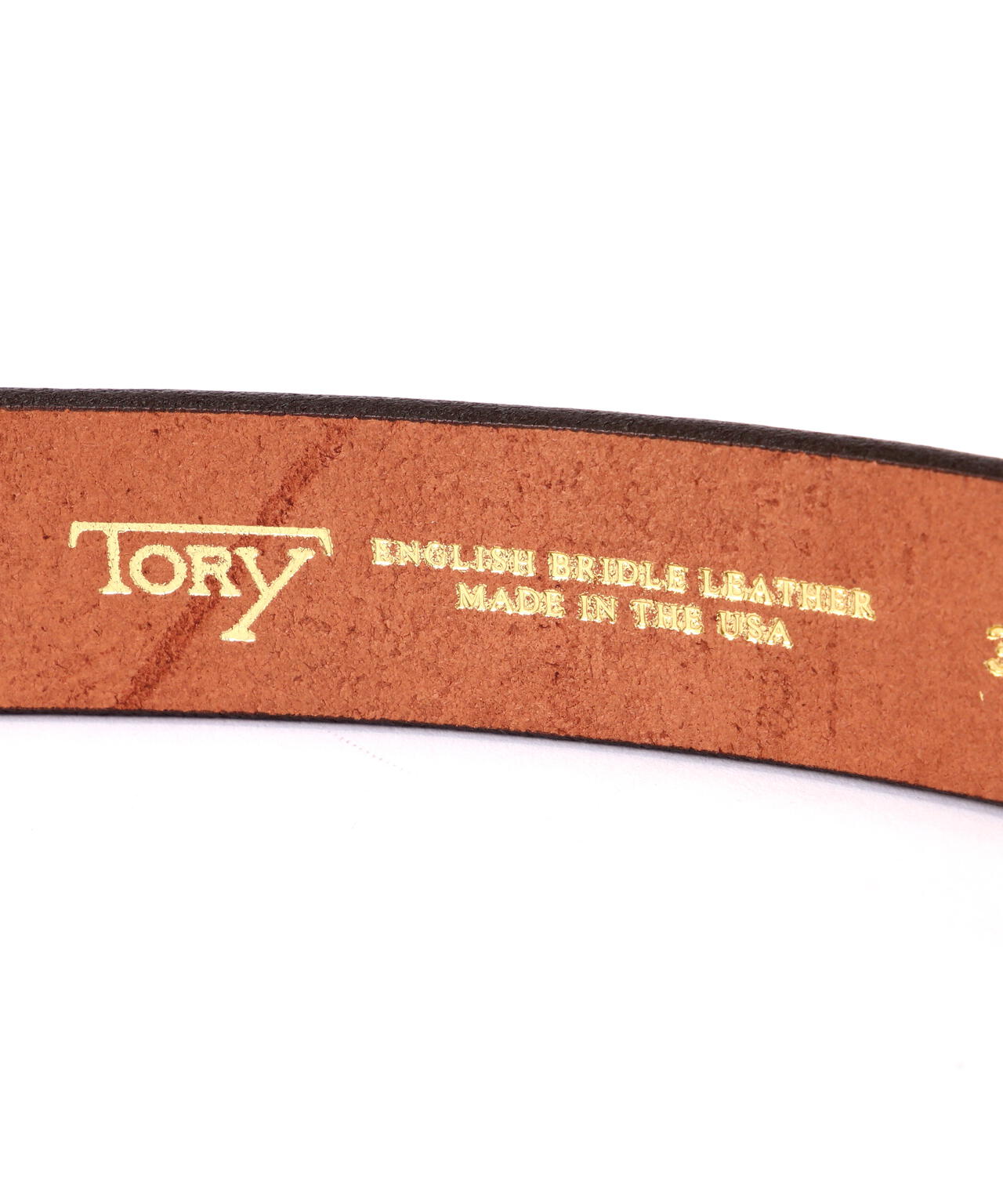 【TORY LEATHER/トリーレザー】Strap Belts with Ring Buckle リングバックルベルト