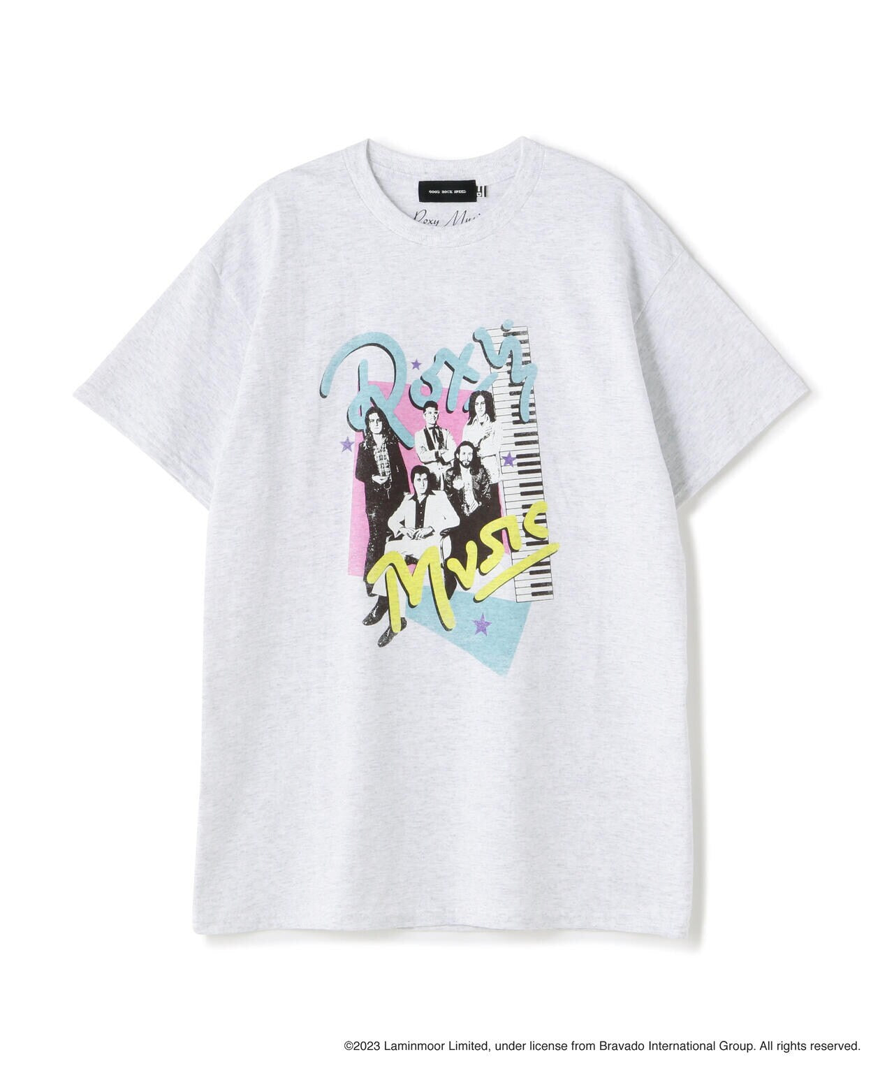 GOOD ROCK SPEED (グッドロックスピード) ROXY MUSIC Tシャツ/ 23ROX001W (ユニセックス)