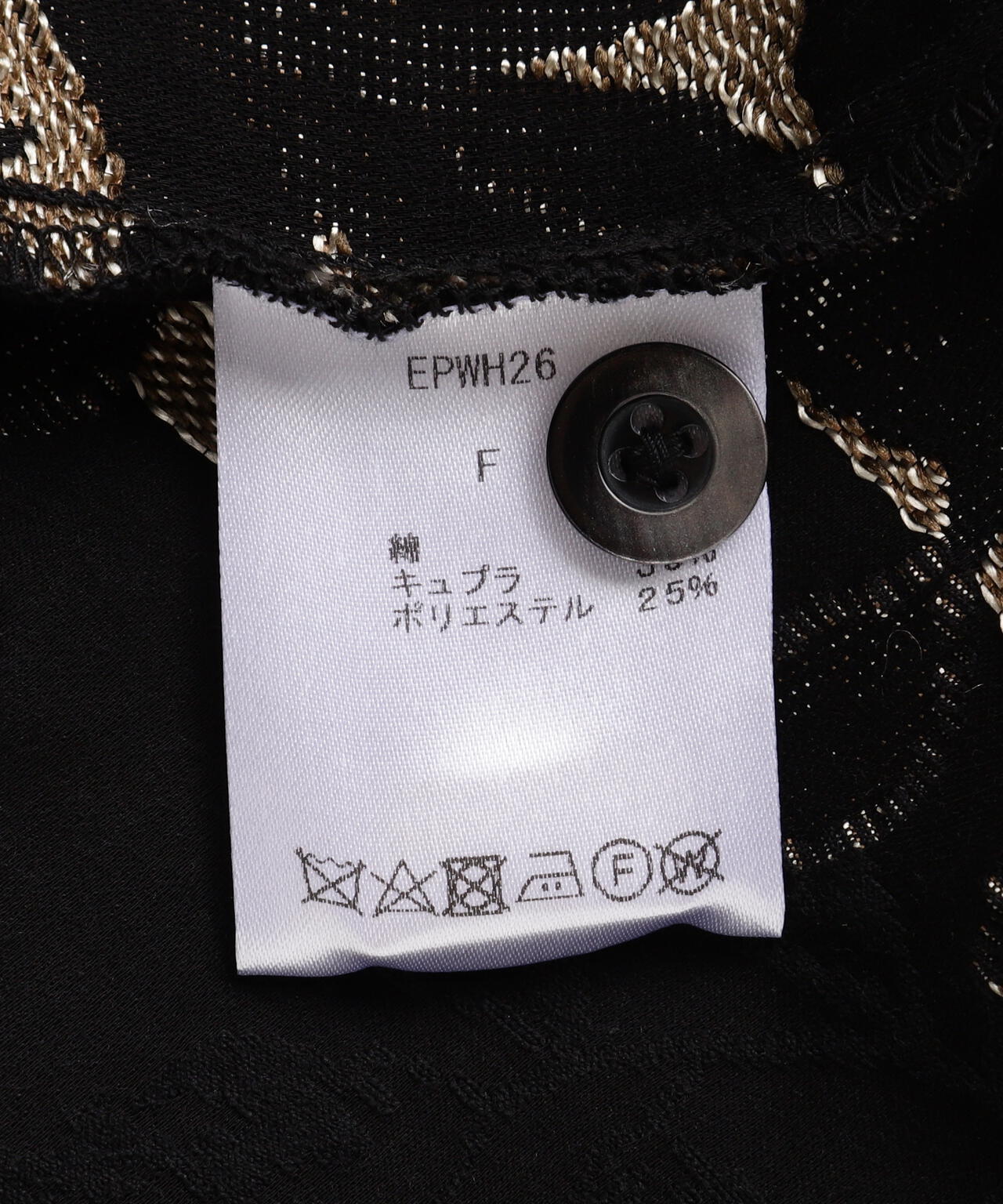 LUSOR(ルーソル)FLOWER CUT JQD SHIRT フラワージャカードシャツ
