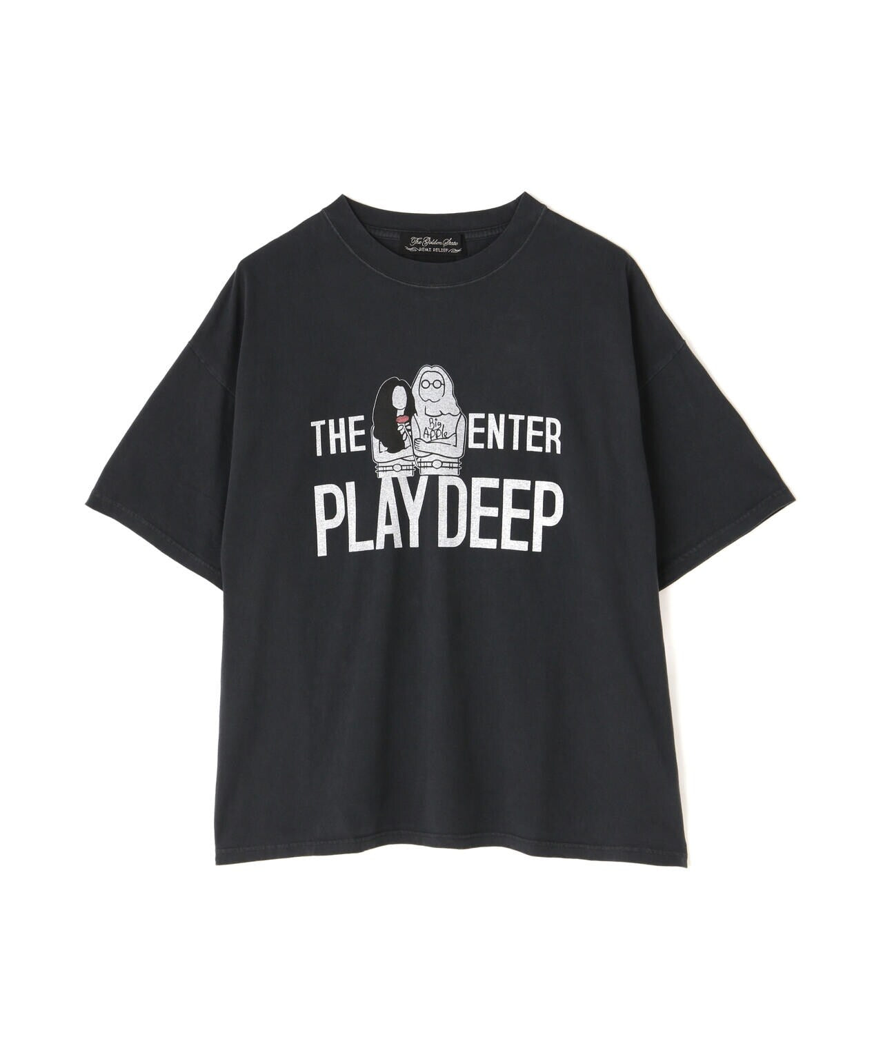 REMI RELIEF / LW加工20/-天竺 別注BIGサイズT(PLAY DEEP)
