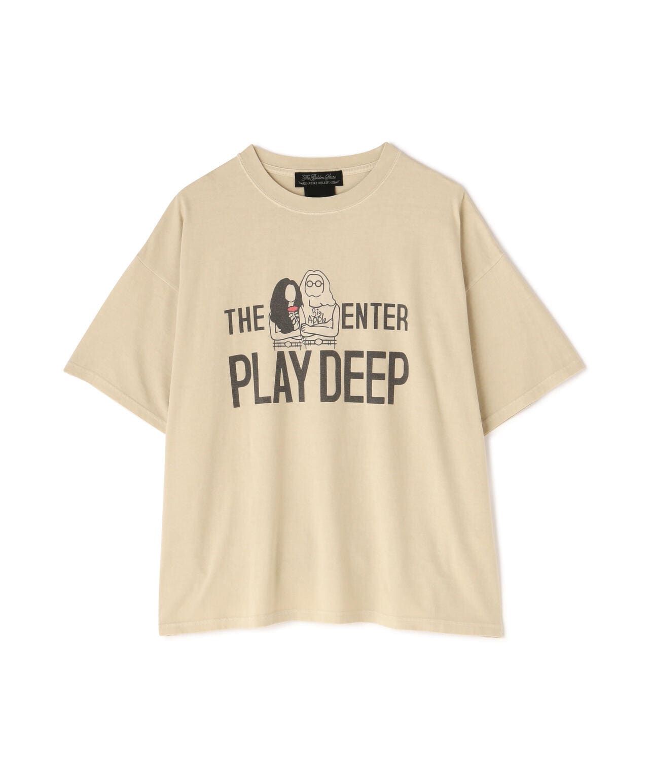 REMI RELIEF / LW加工20/-天竺 別注BIGサイズT(PLAY DEEP)