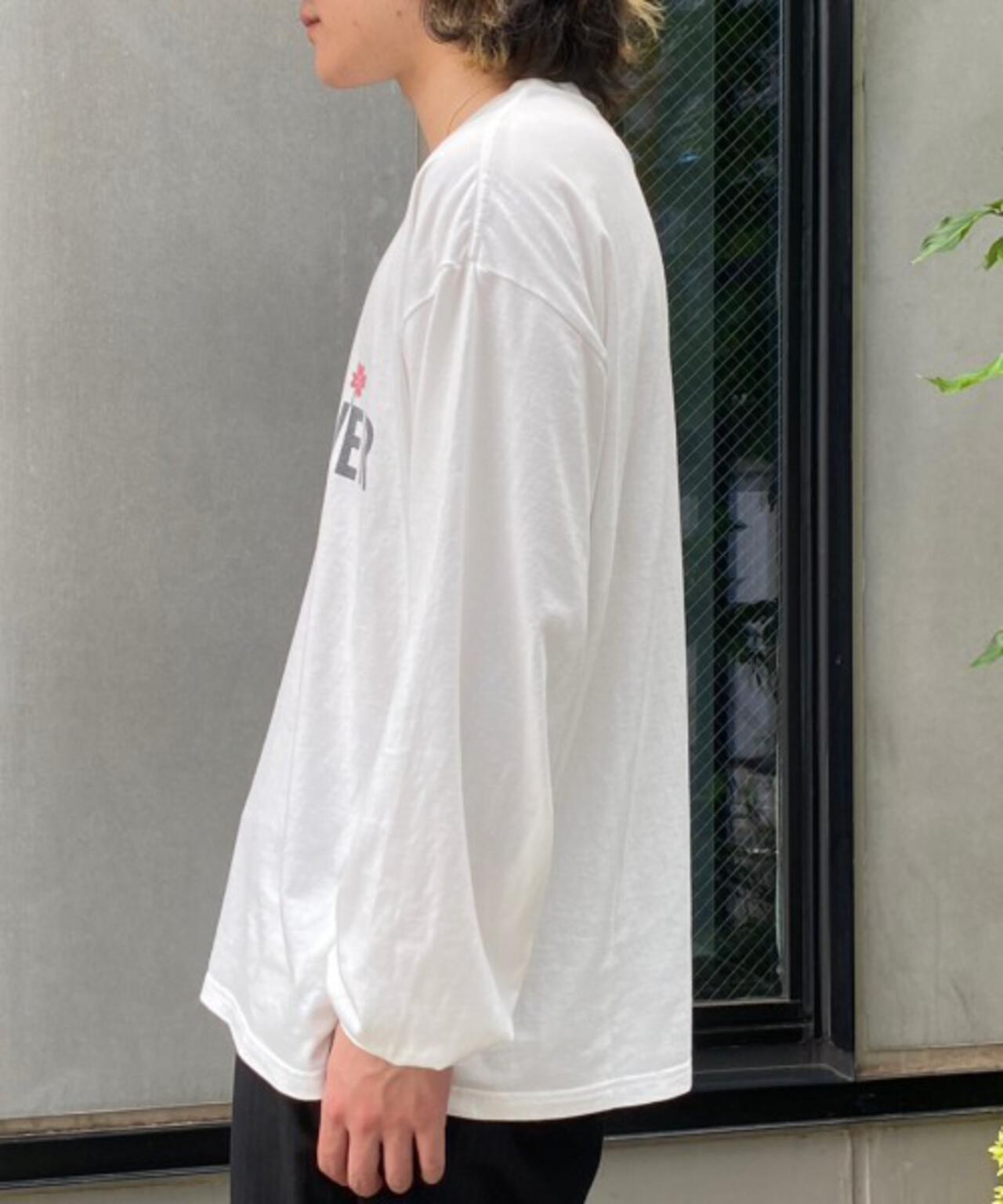 REMI RELIEF/別注LS T-SHIRT(LOVE IS LIKE A FLOWER)
