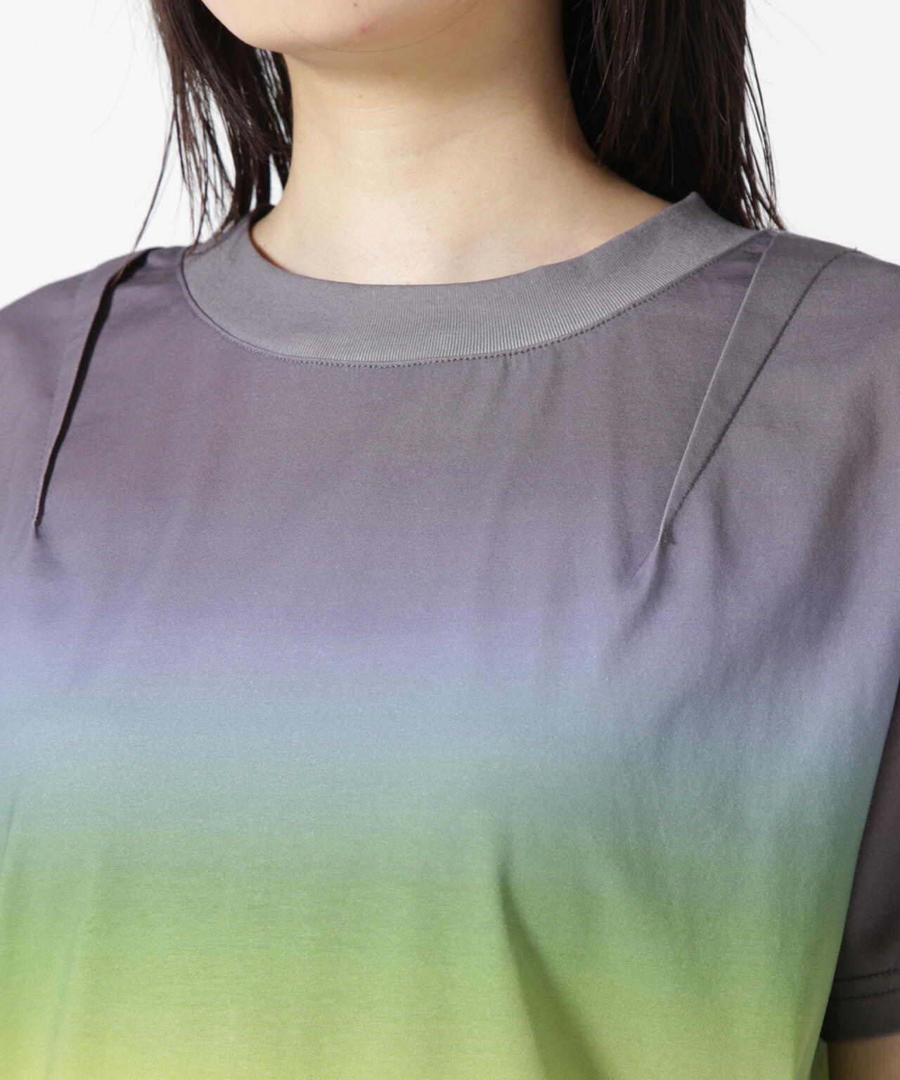 AULA AILA(アウラ アイラ)別注グラデーションTシャツ