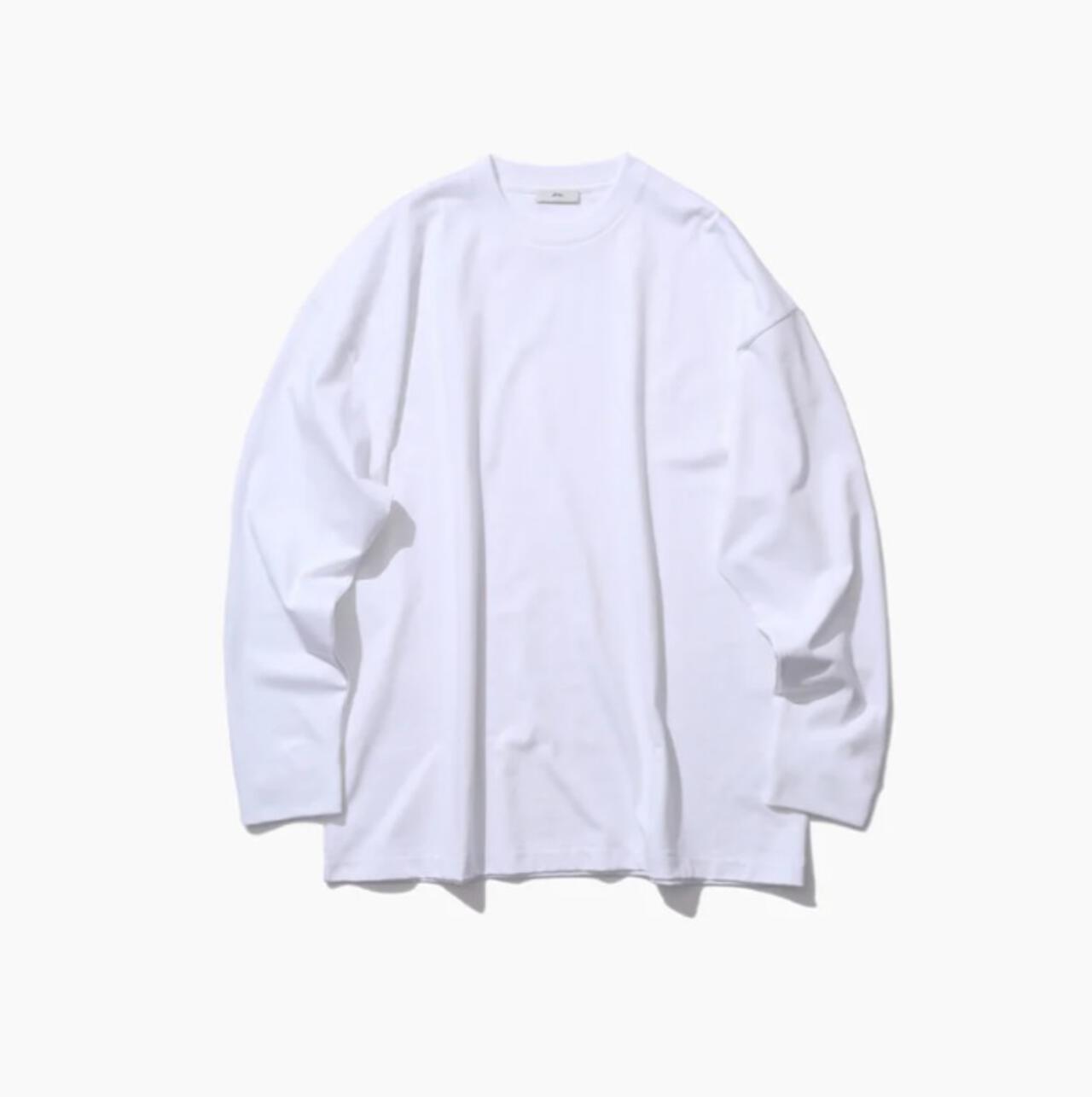ATON(エイトン)SUPIMA AIR 12/- | OVERSIZED LONGSLEEVE T-SHIRT