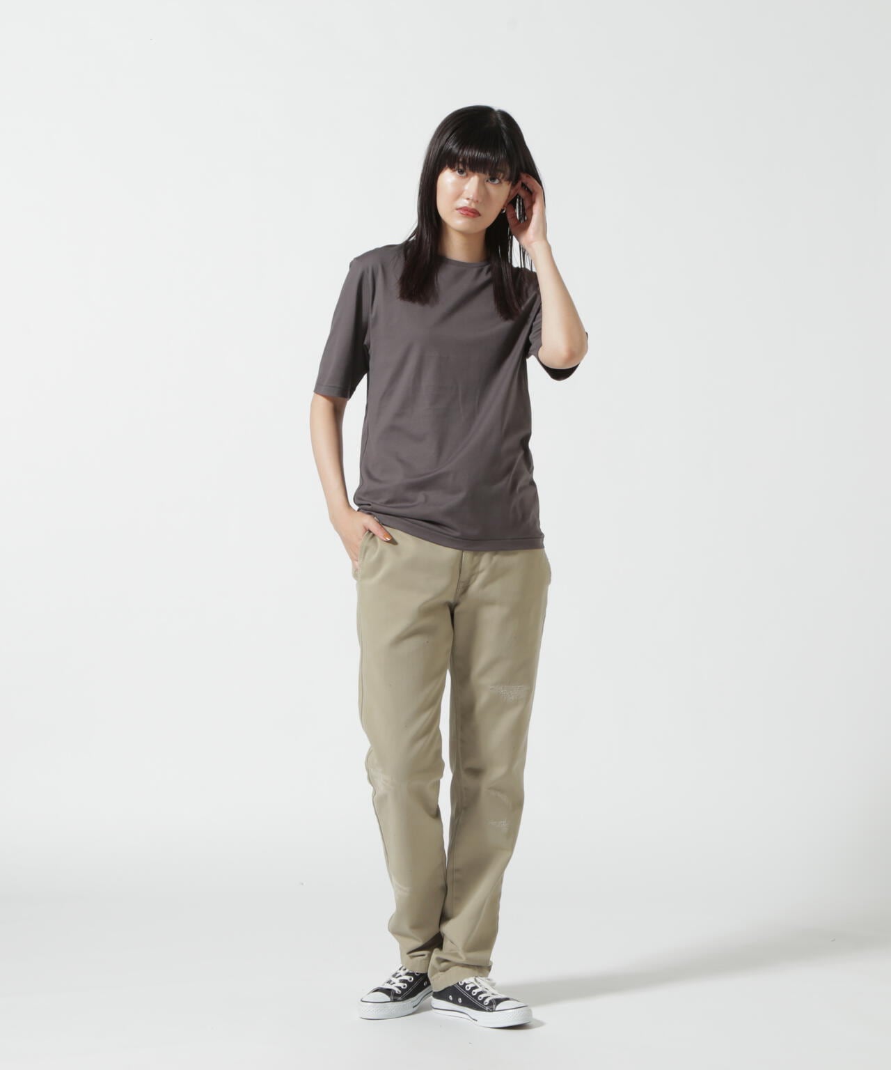 ATON (エイトン) SUVIN 60/2 PERFECT S/S T-SHIRT
