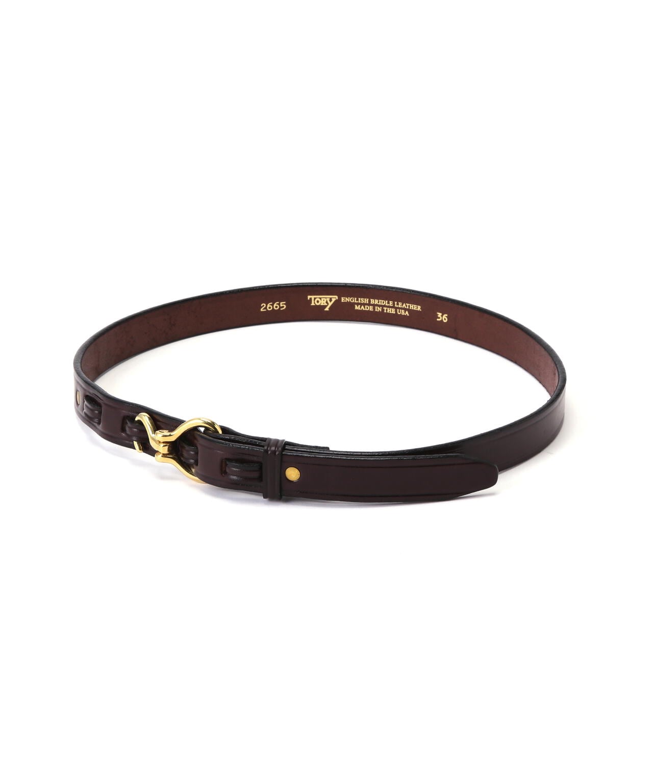 TORY LEATHER(トリーレザー)Brass Mini Hoof Pick Belt