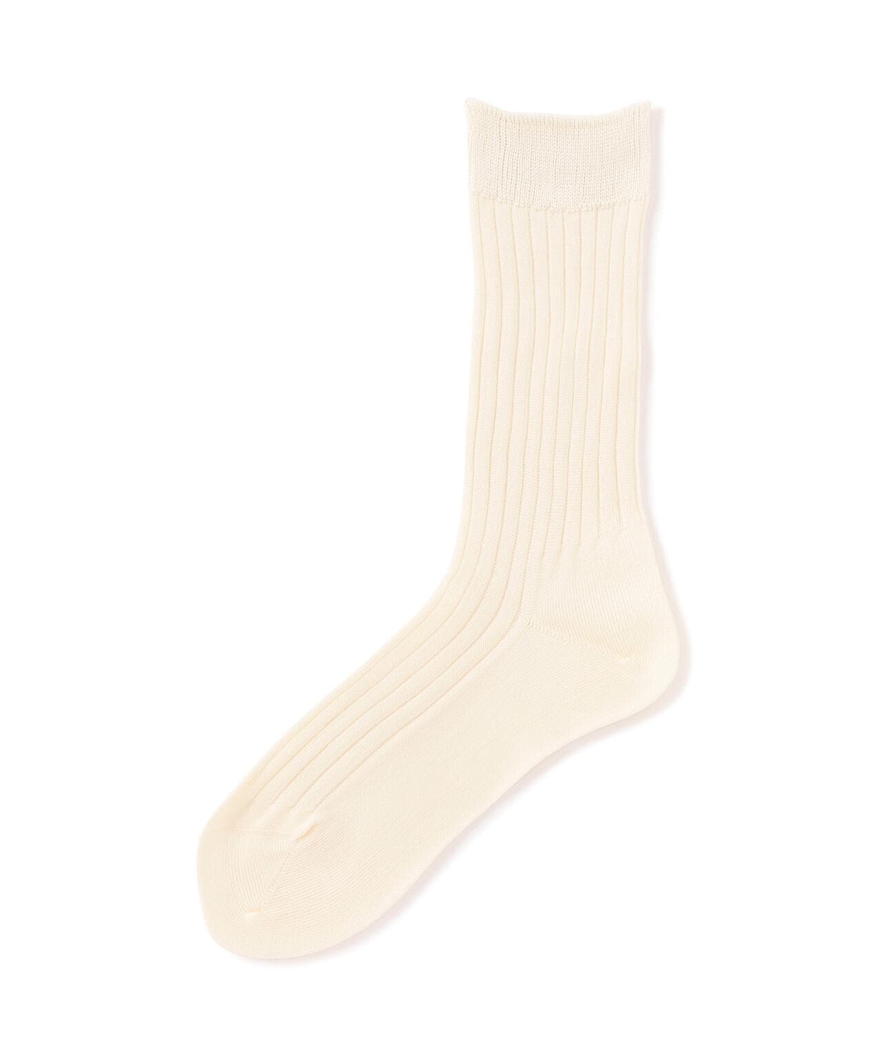 MARCOMONDE(マルコモンド)high quality cotton ribbed socks