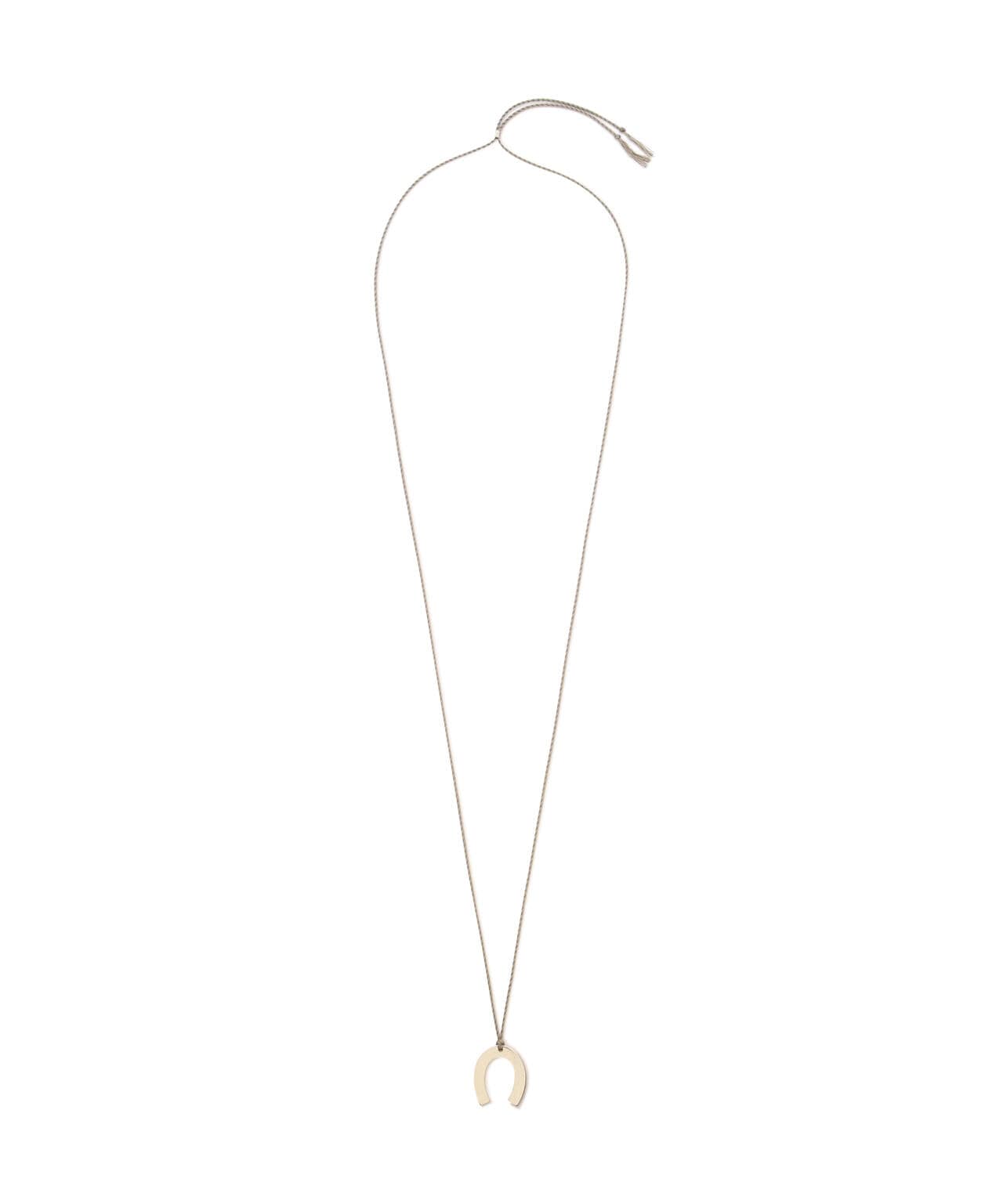 on the sunny side of the street / Small Horse Top long Necklace