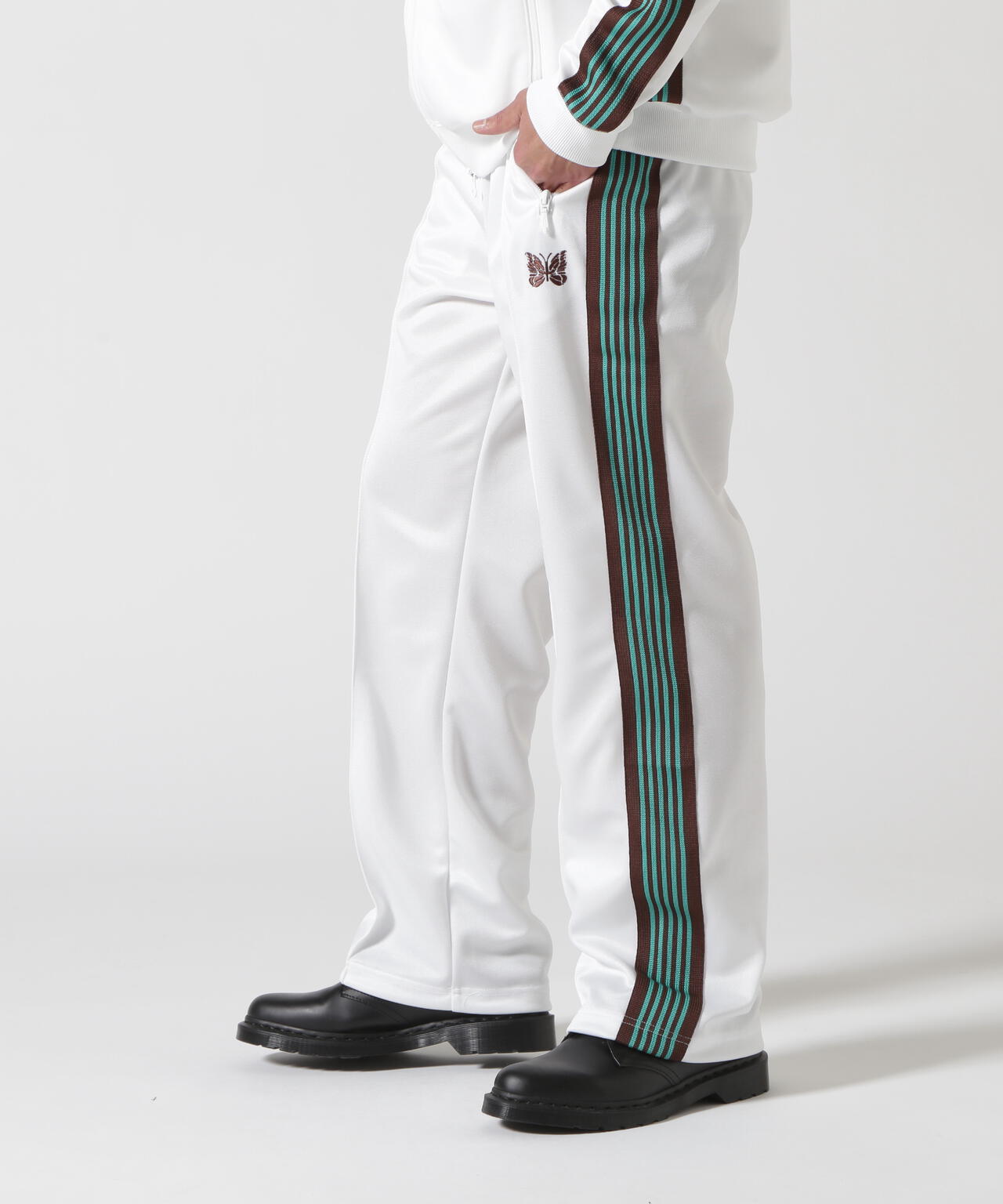 NEEDLES / 別注Track Pant - Poly Smooth