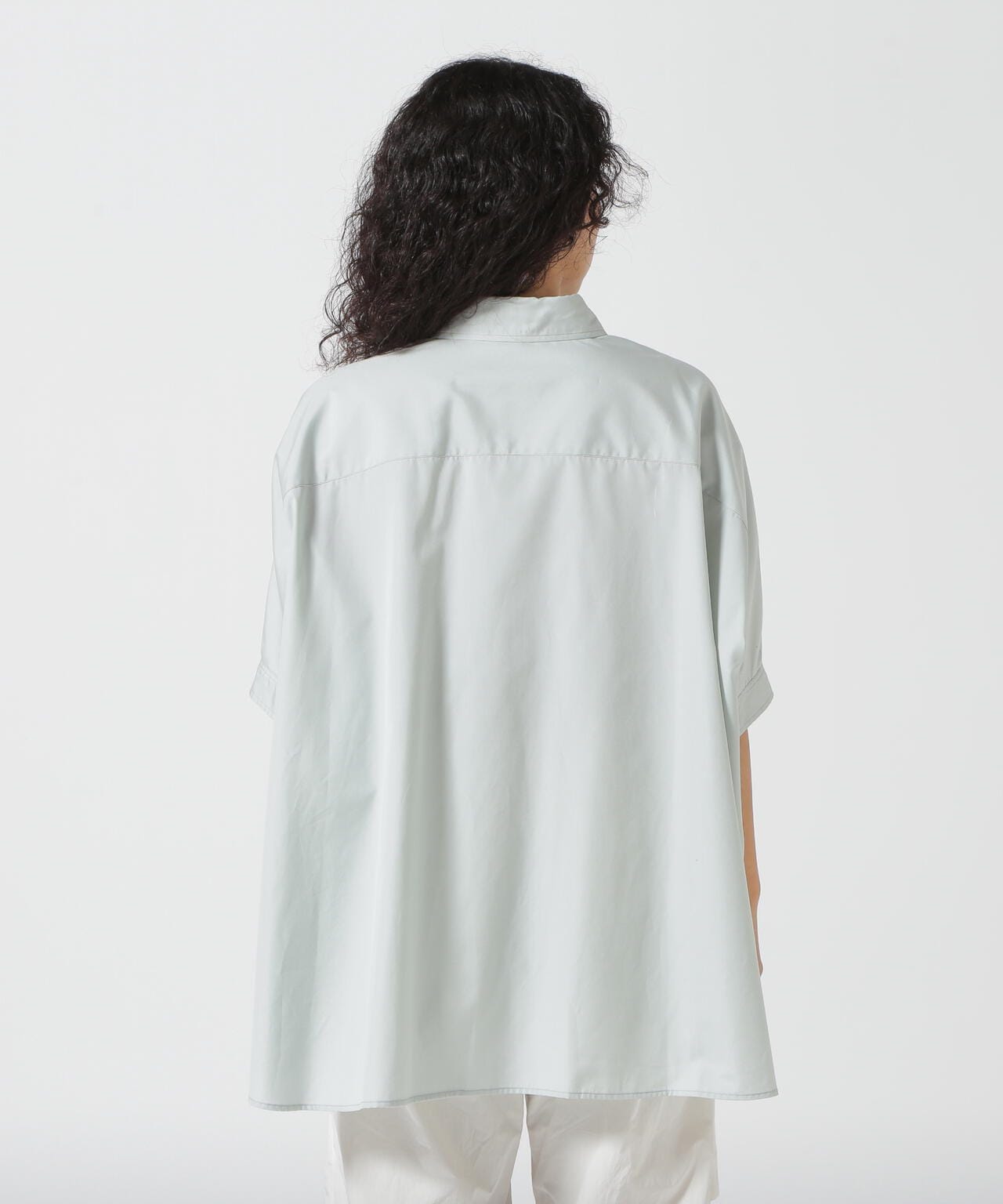 upper hights(アッパーハイツ)THE MILLY/300D374/ドルマンショートスリーブシャツ