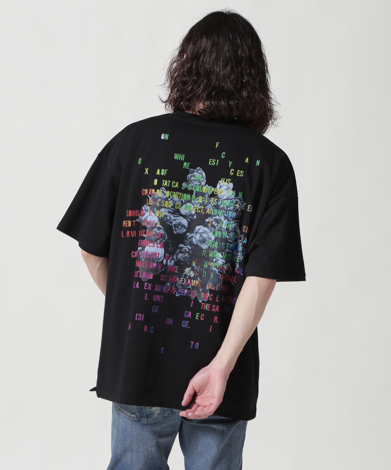 A4A/エーフォーエー/ROSE SST ローズ ショートスリーブTシャツ