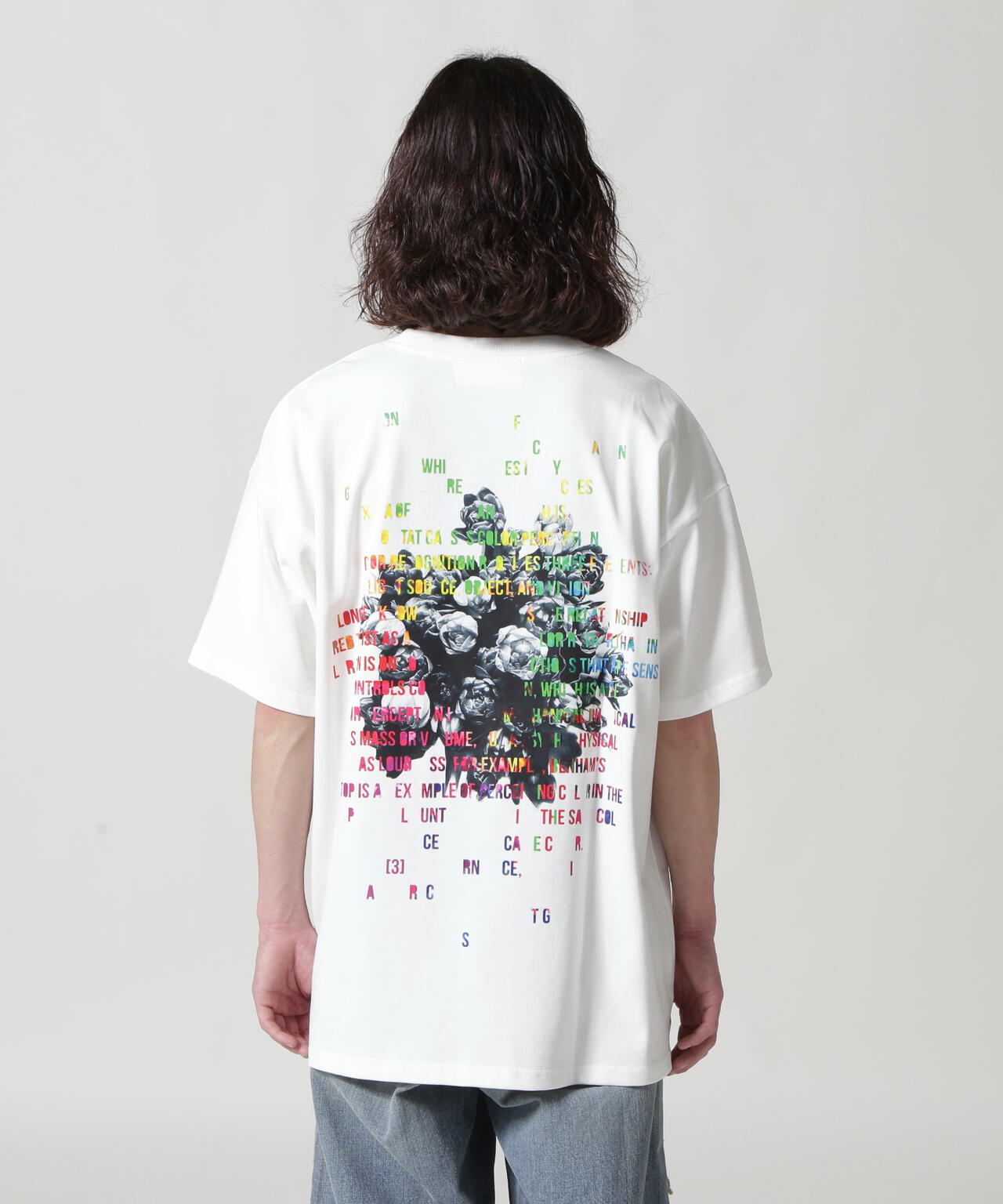 A4A/エーフォーエー/ROSE SST ローズ ショートスリーブTシャツ