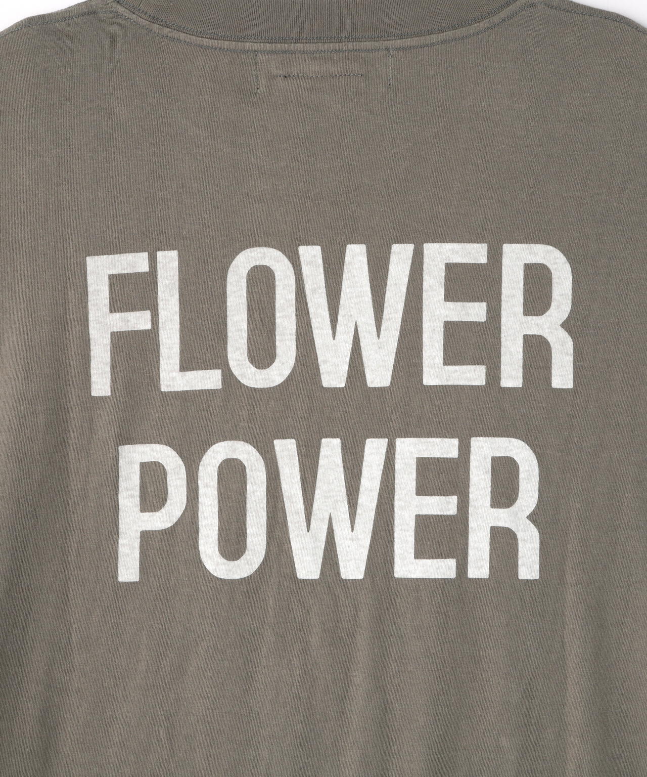 REMI RELIEF / 別注LW加工 20/-天竺BIGサイズ FLOWER POWER